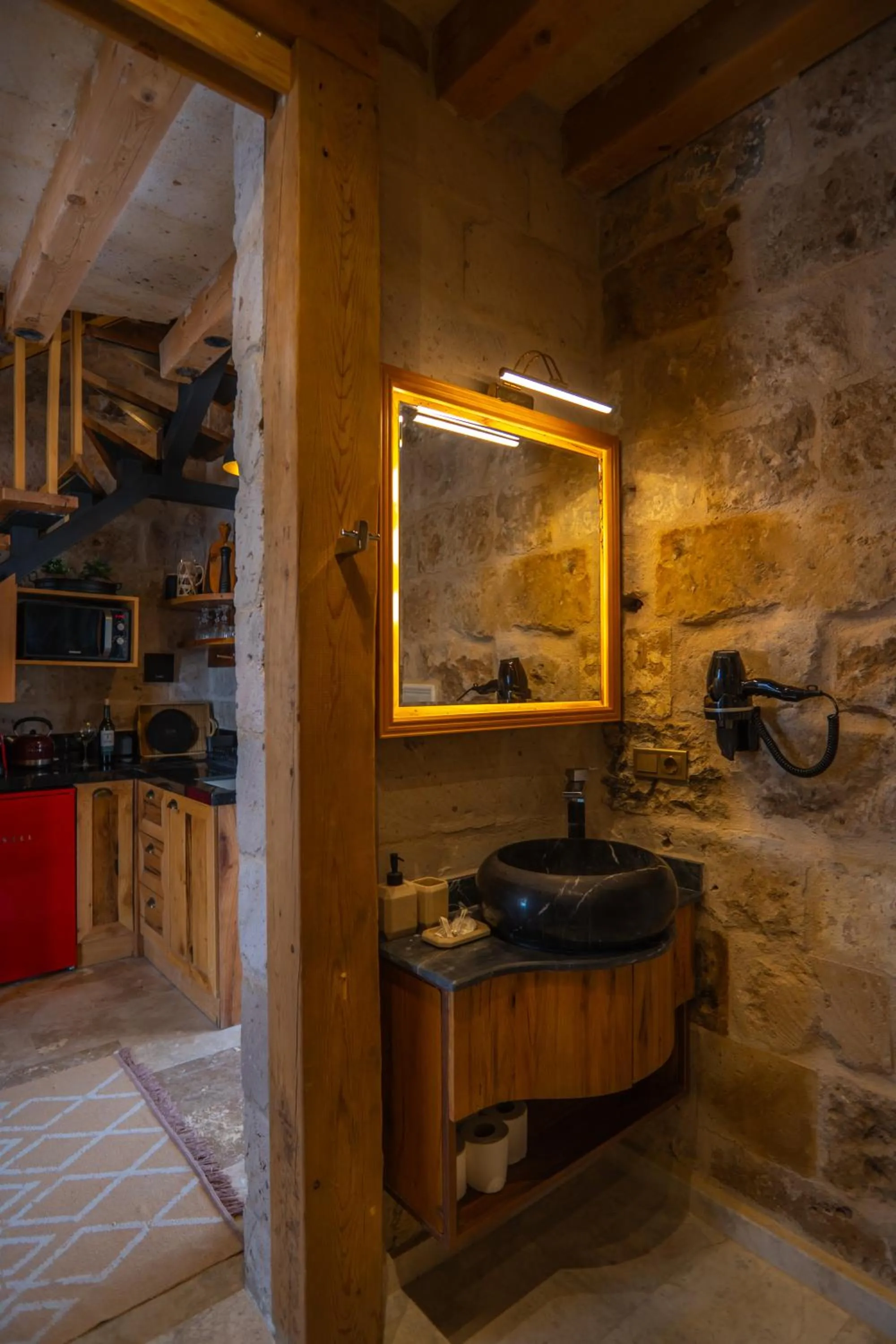 Bathroom in Azure Cave Suites - Cappadocia