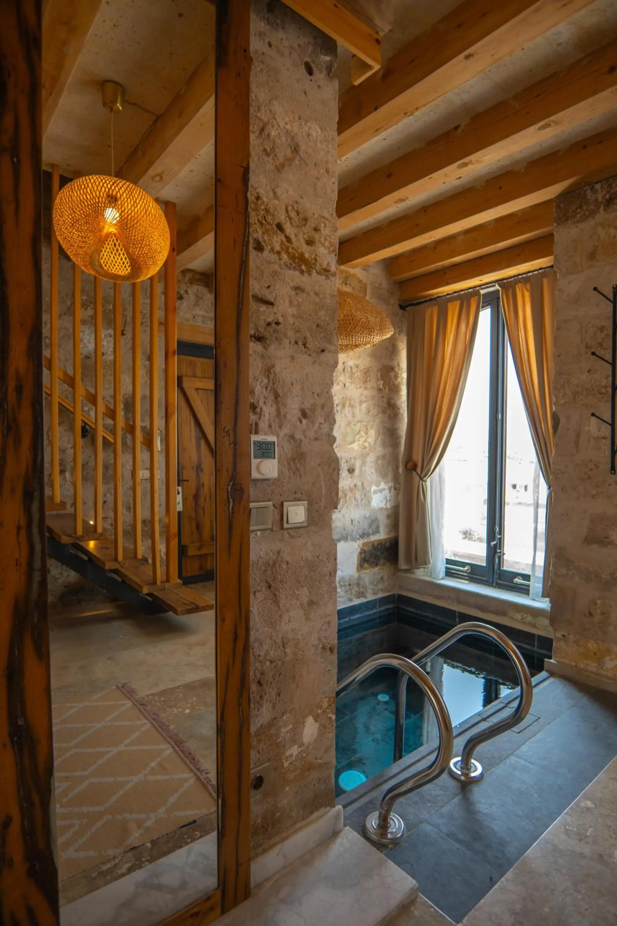 Hot Tub in Azure Cave Suites - Cappadocia