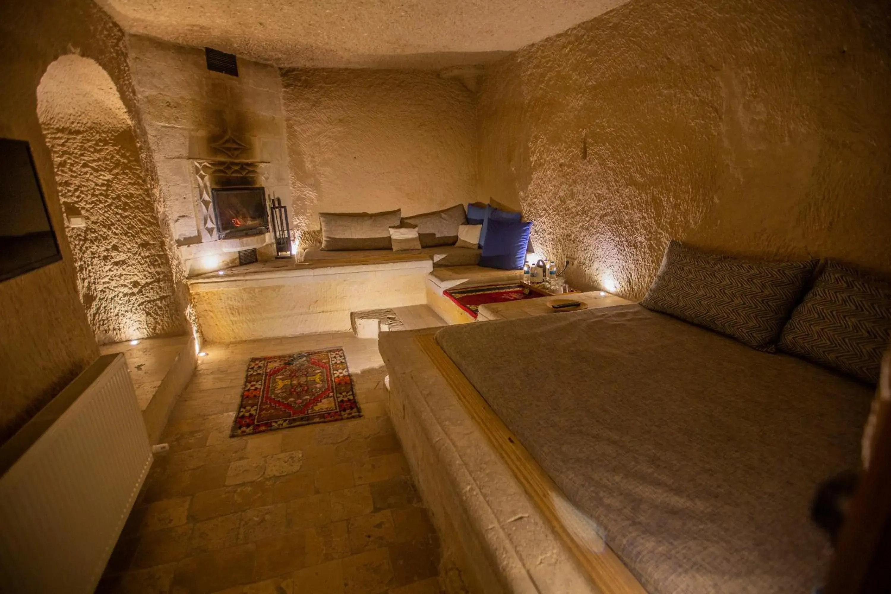 Deluxe Suite with Spa Bath in Azure Cave Suites - Cappadocia Deluxe Suite with Spa Bath in Azure Cave Suites - Cappadocia