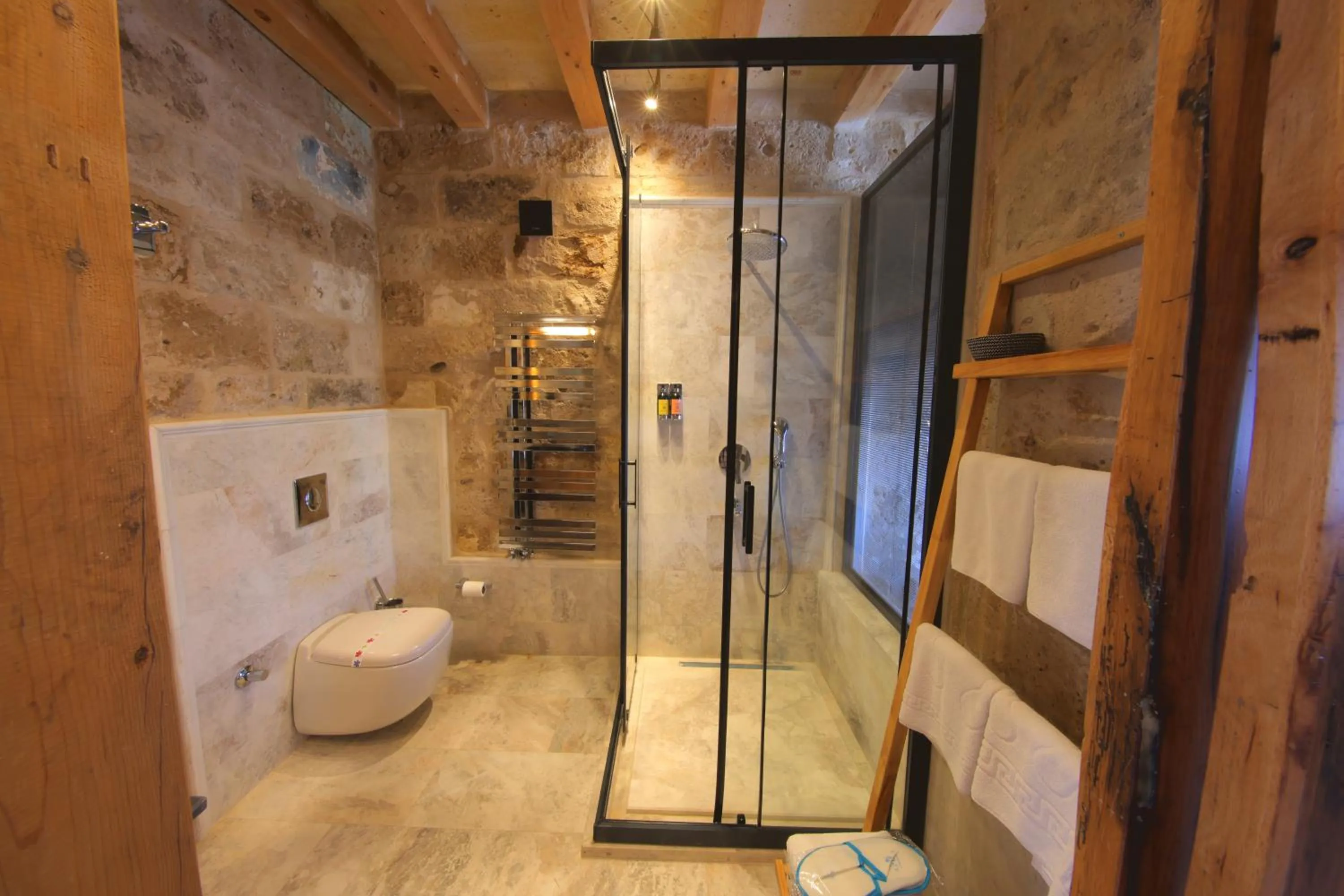 Toilet in Azure Cave Suites - Cappadocia
