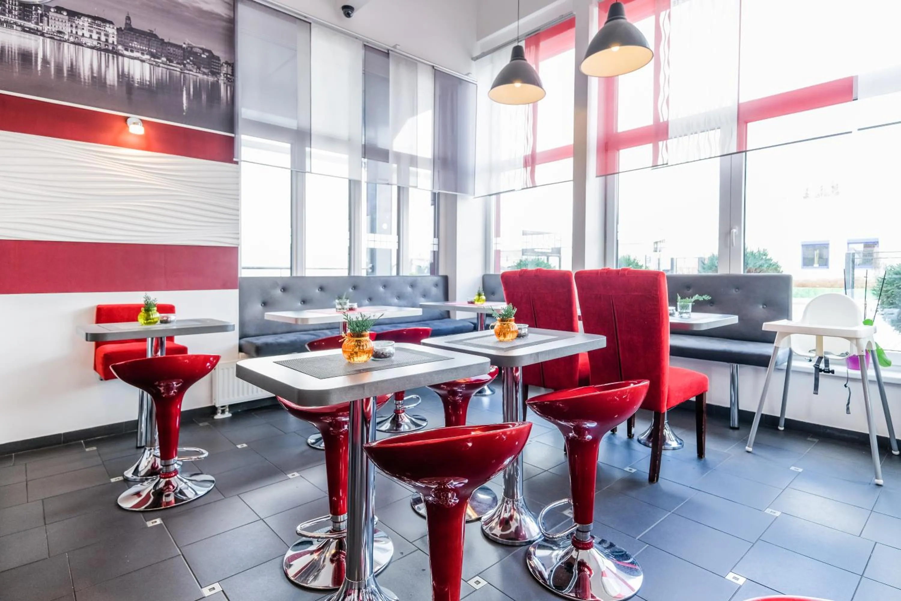 Buffet breakfast in Hotel 108