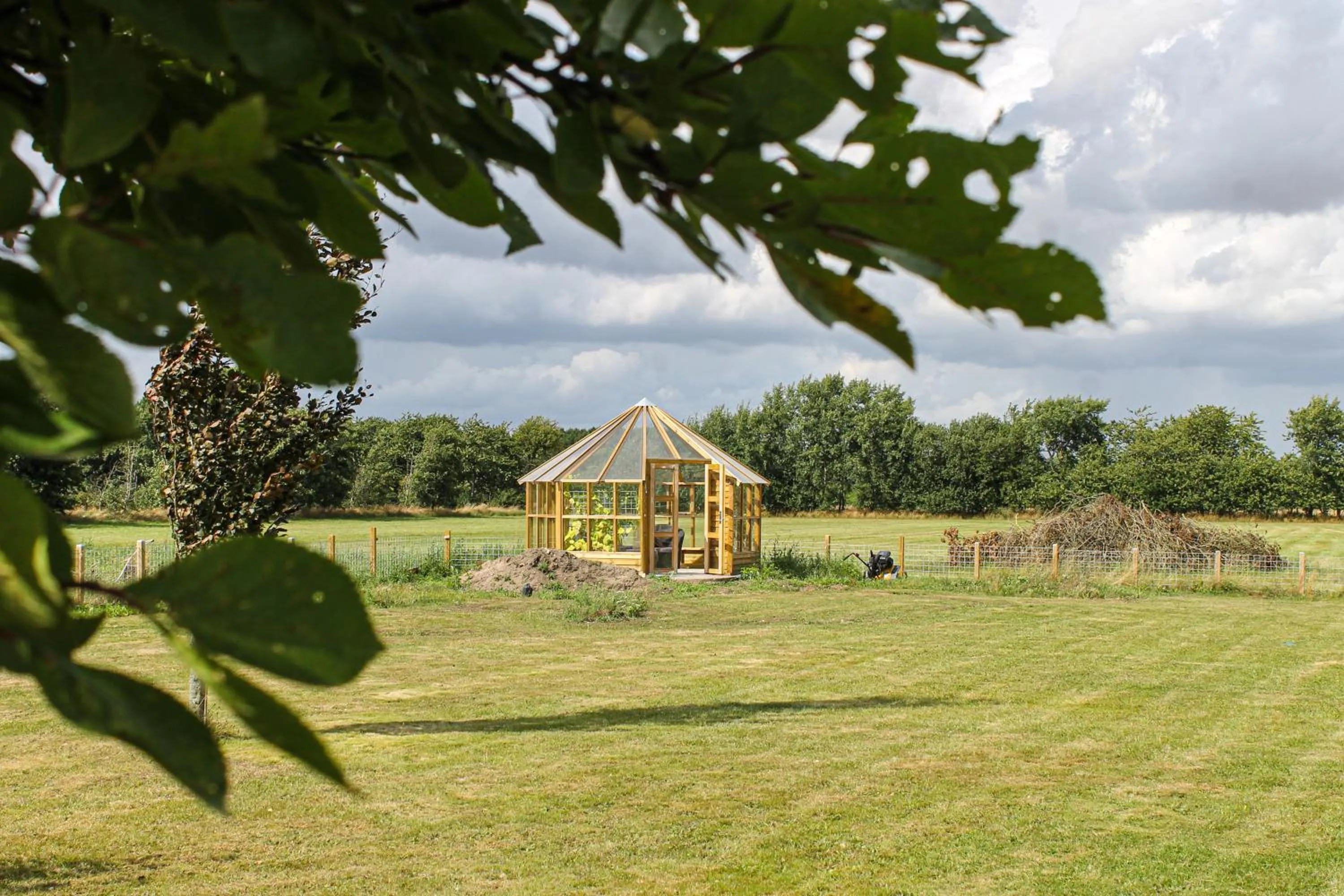 Communal lounge/ TV room in Sunbjerre B&B