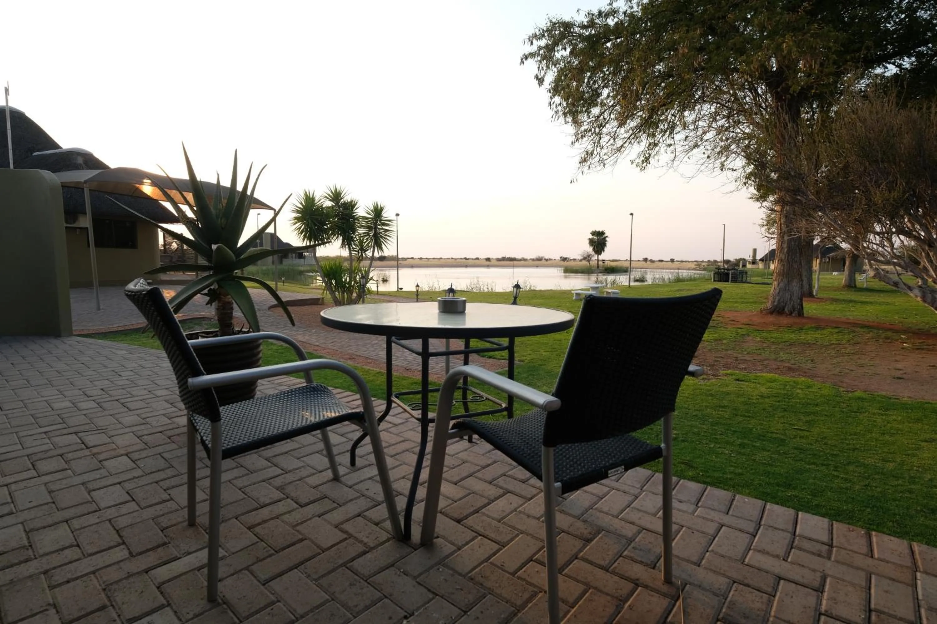 Patio in Lapa Lange Game Lodge