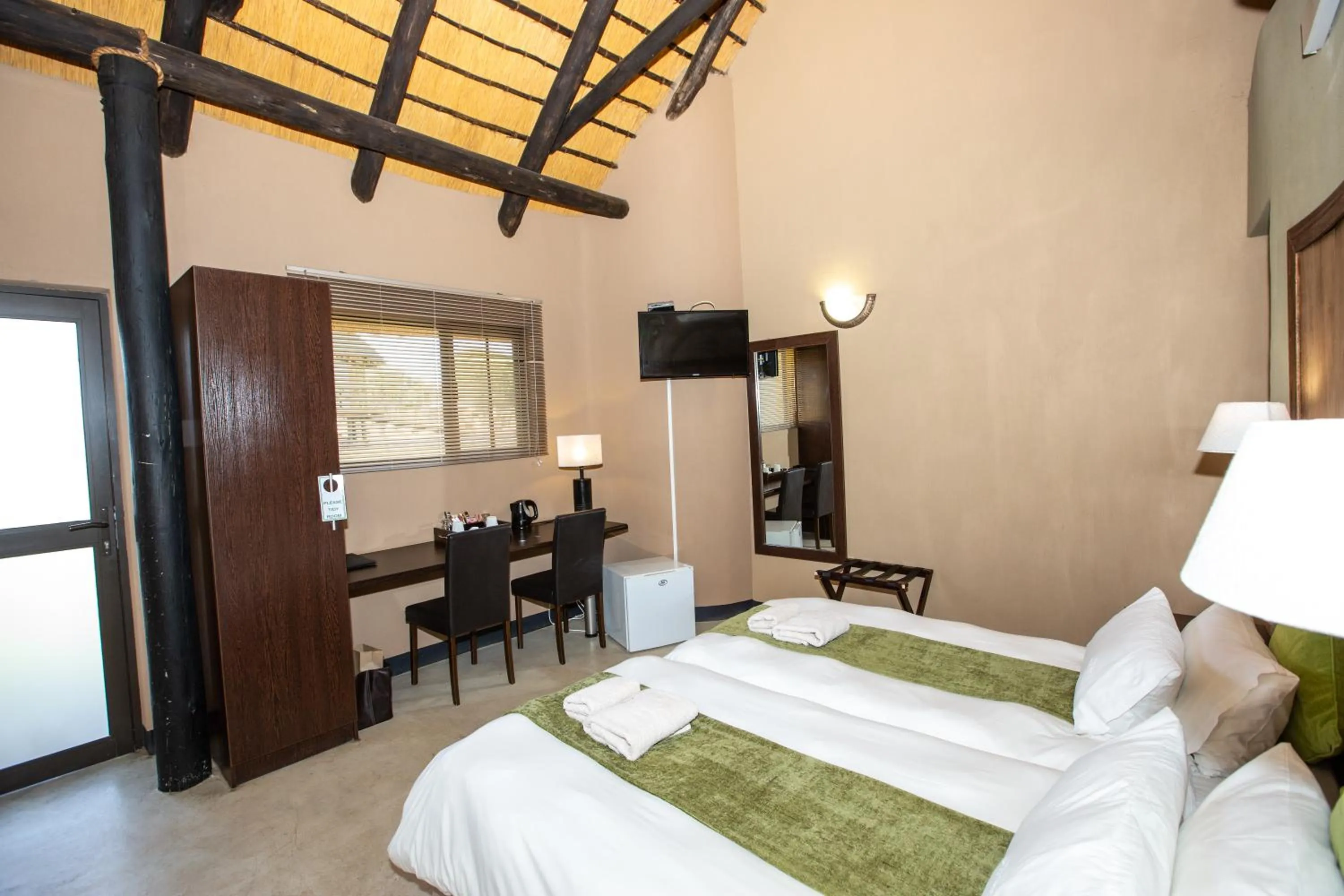 Bedroom, Bed in Lapa Lange Game Lodge