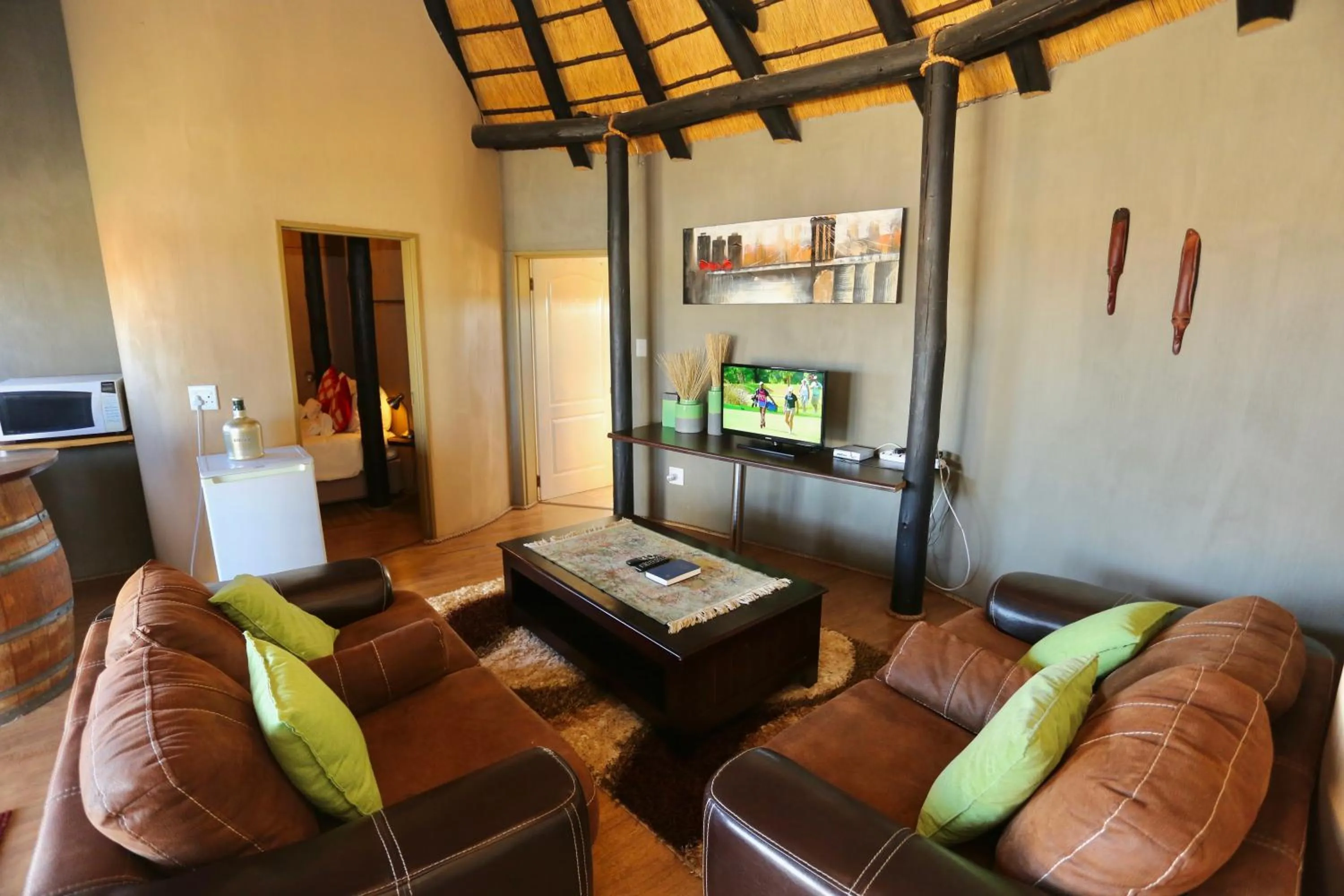 Living room in Lapa Lange Game Lodge