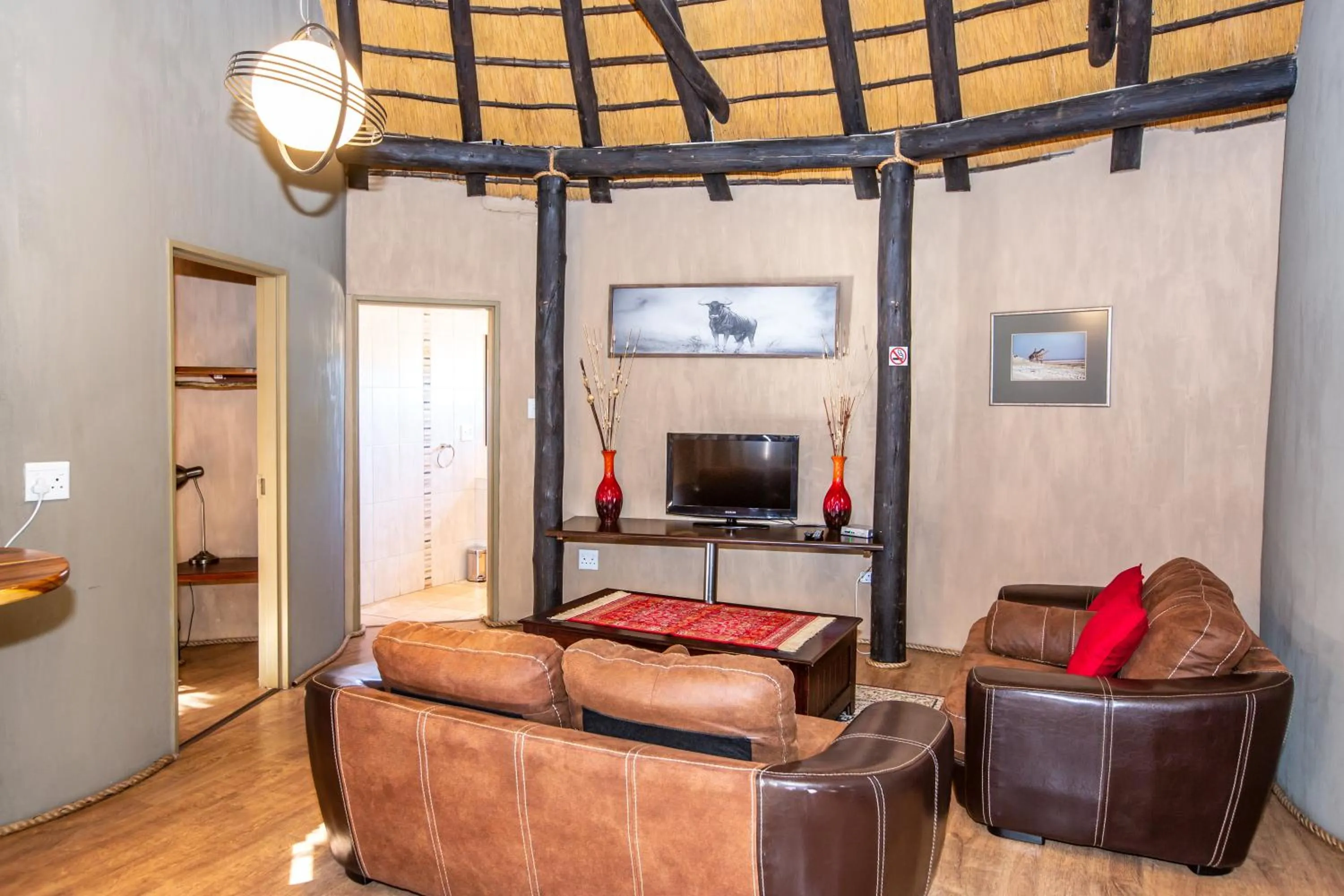 Living room in Lapa Lange Game Lodge