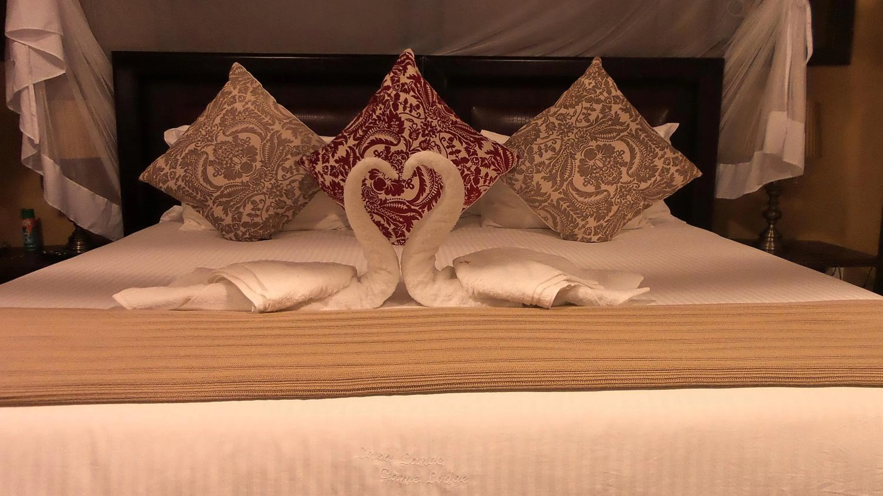 Bed in Lapa Lange Game Lodge