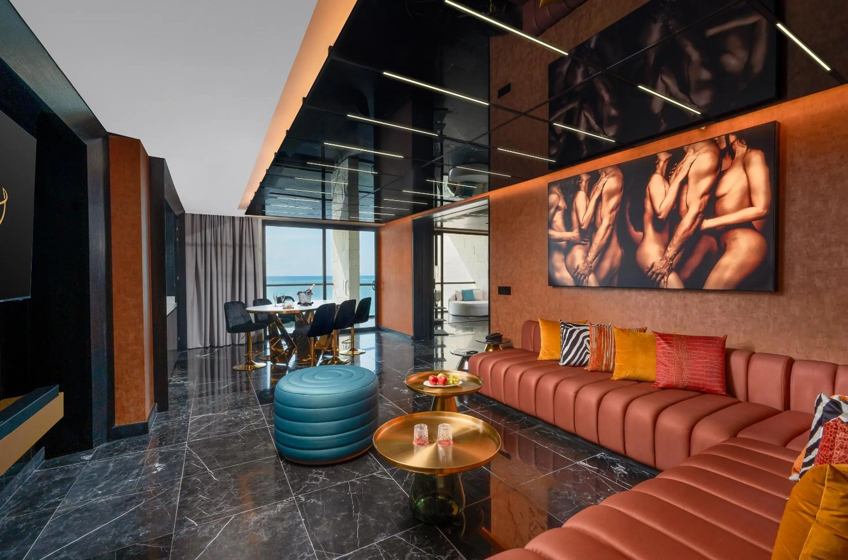 Living room in Desire Riviera Maya Resort All Inclusive - Couples Only