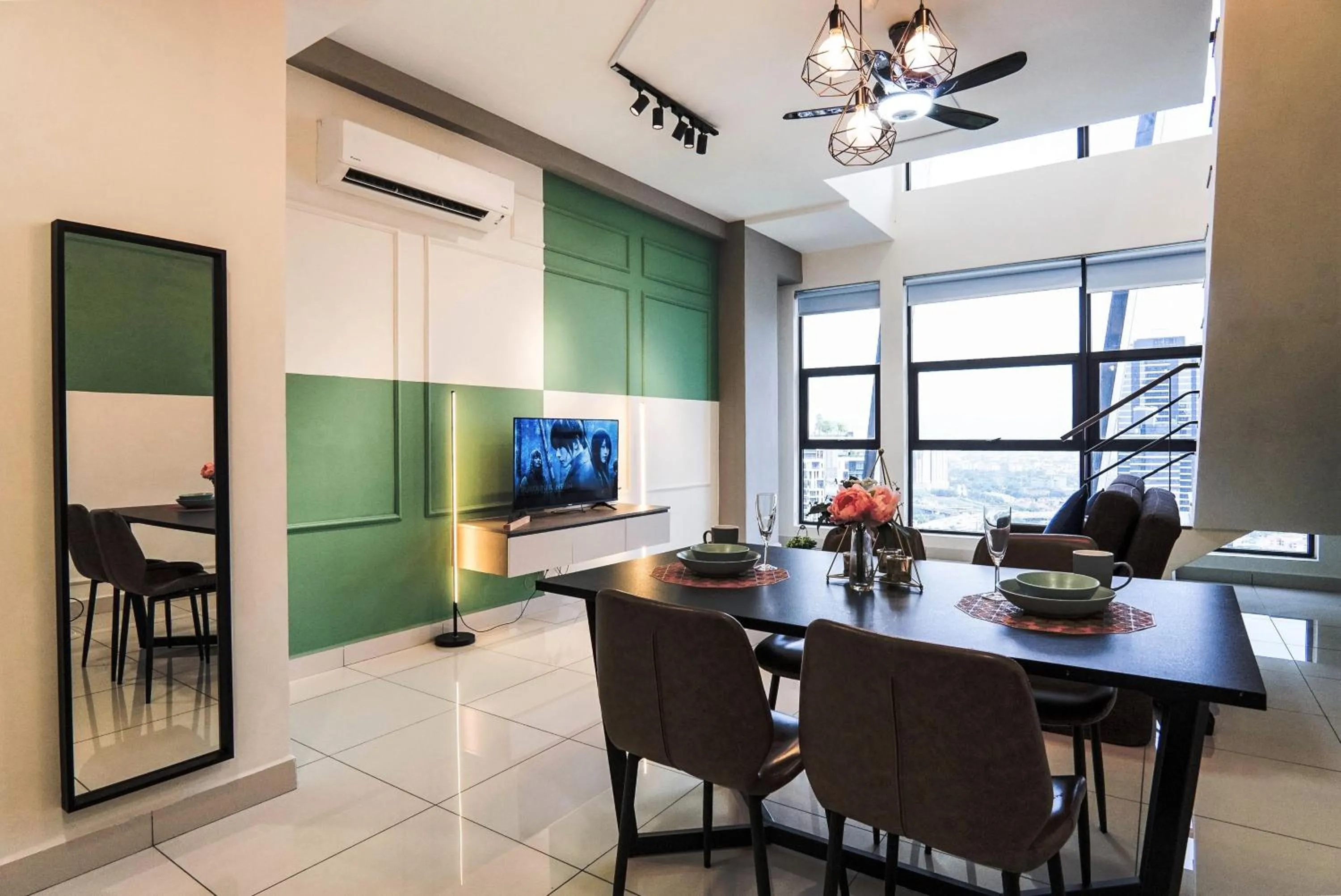 Living room in Arte Mont Kiara by Airhost