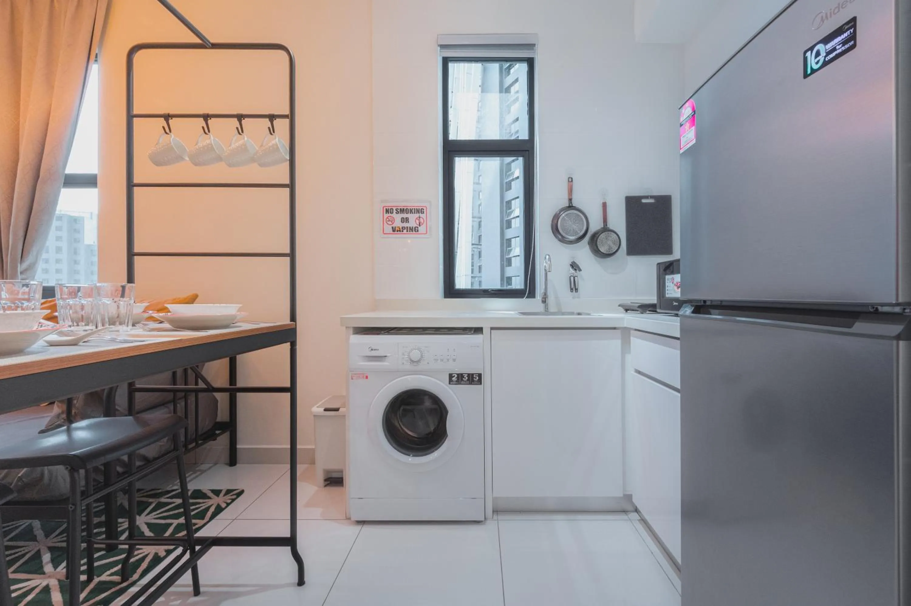 washing machine in Arte Mont Kiara by Airhost