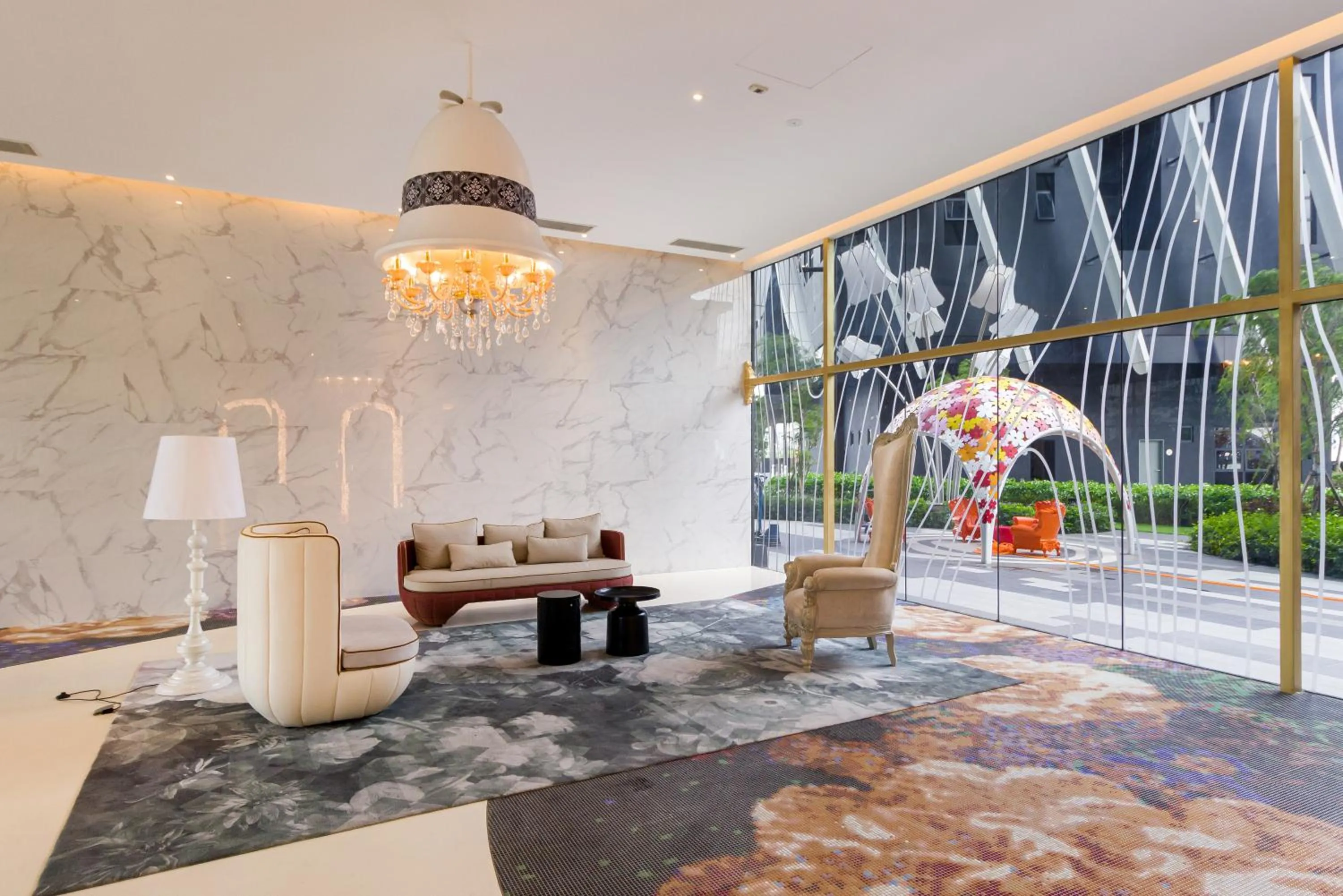 Lobby or reception in Arte Mont Kiara by Airhost