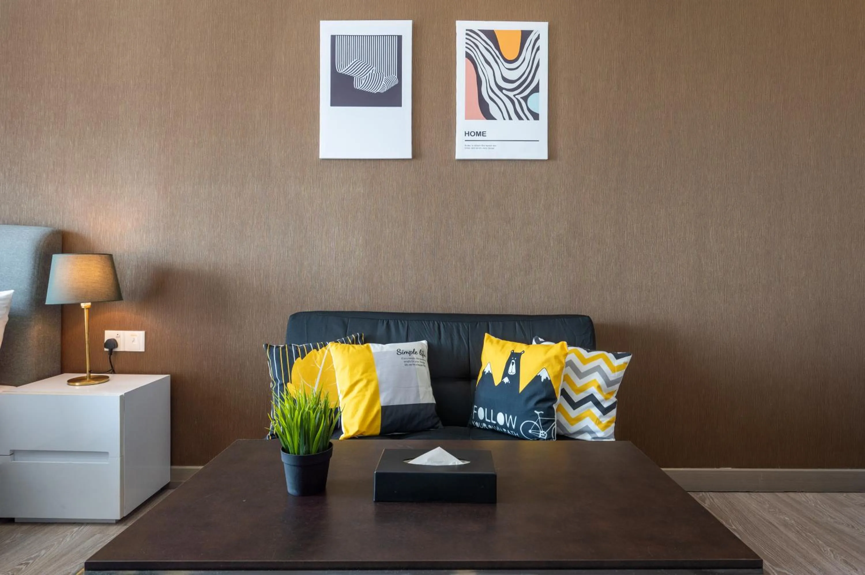 Living room in Greystone One Bukit Ceylon