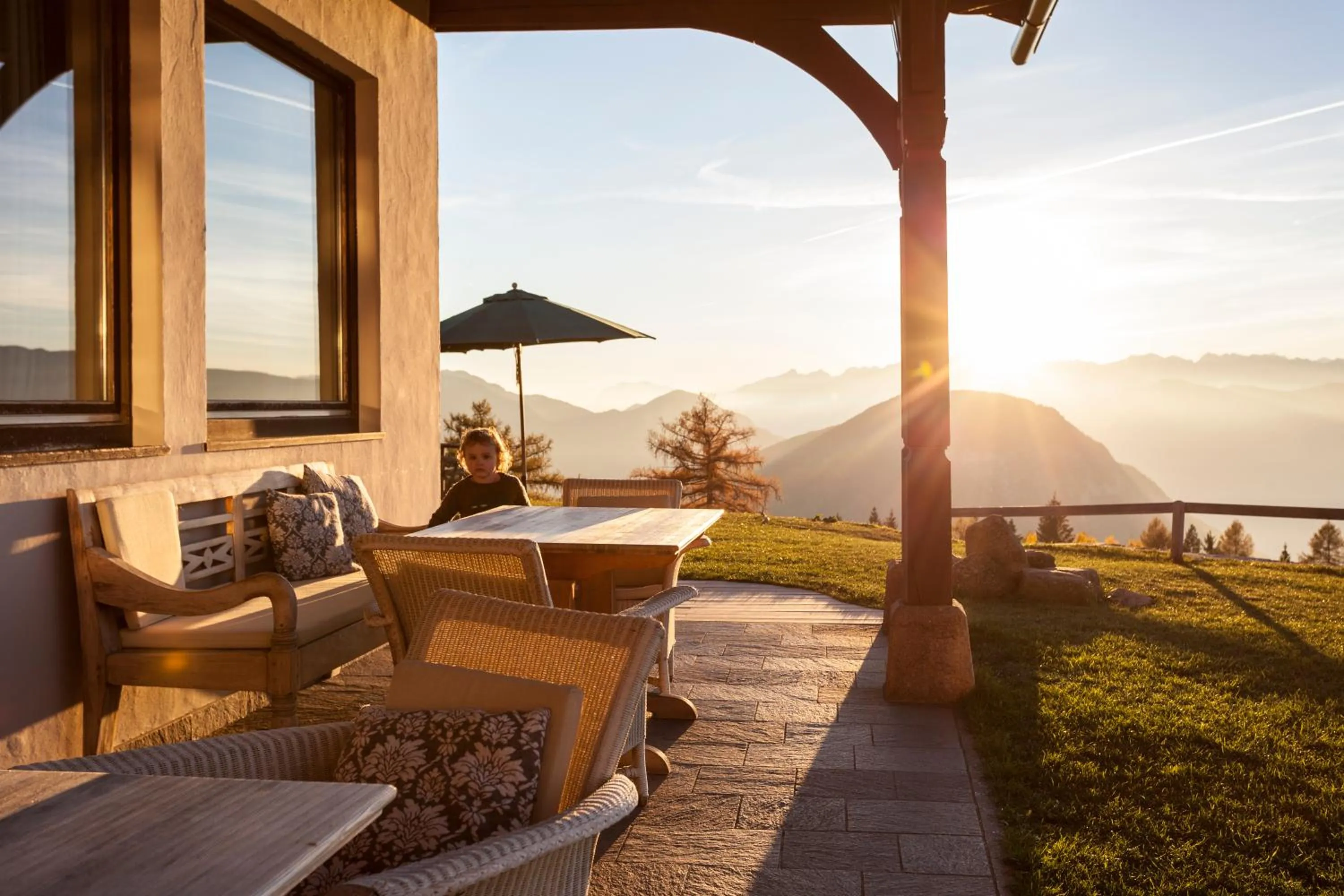 Natural landscape in Der Zirmerhof