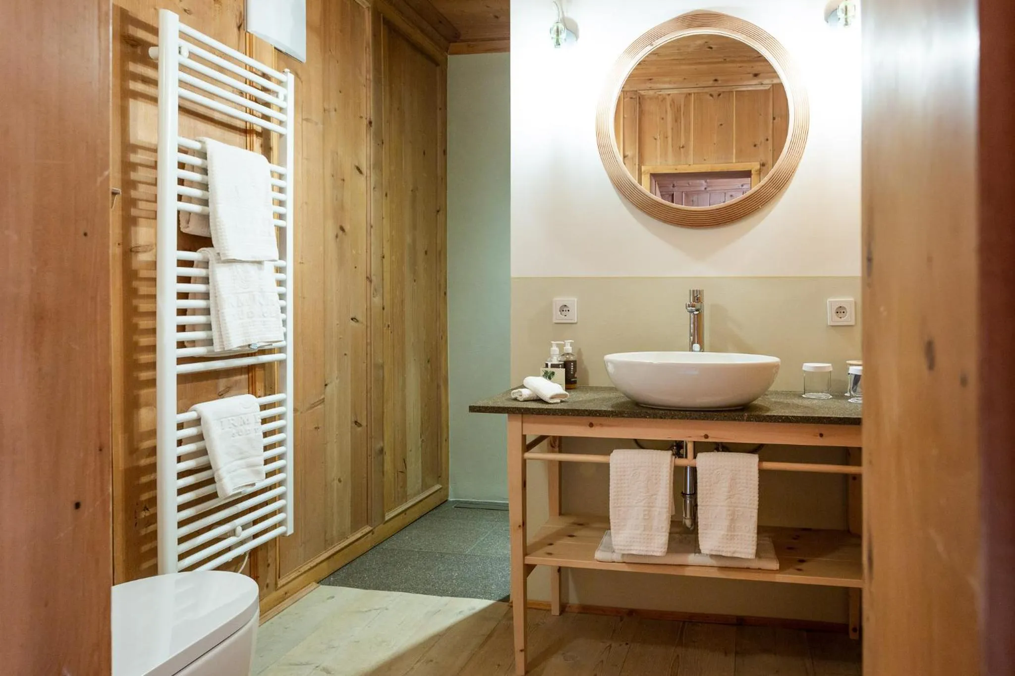 Shower in Der Zirmerhof