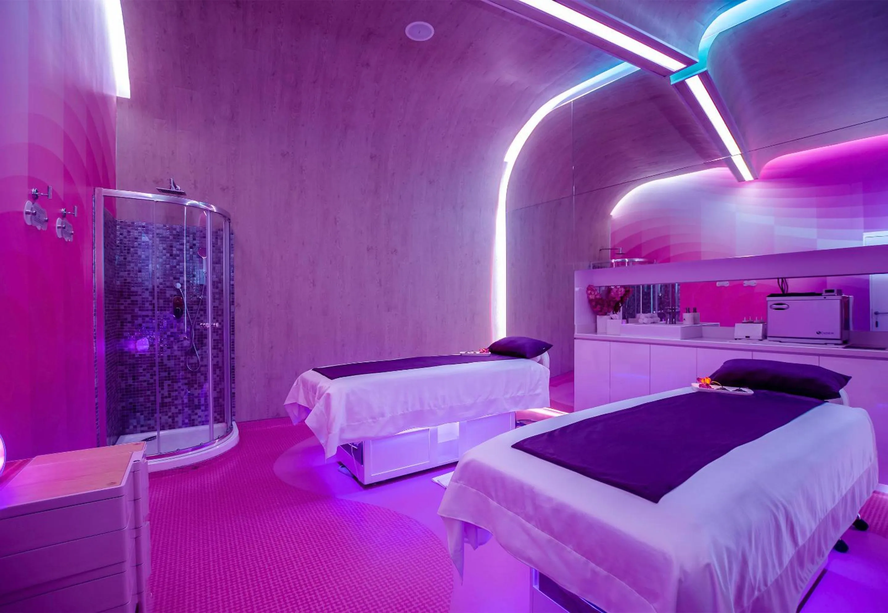 Spa and wellness centre/facilities, Bed in Temptation Cancun Resort - All Inclusive - Adults Only