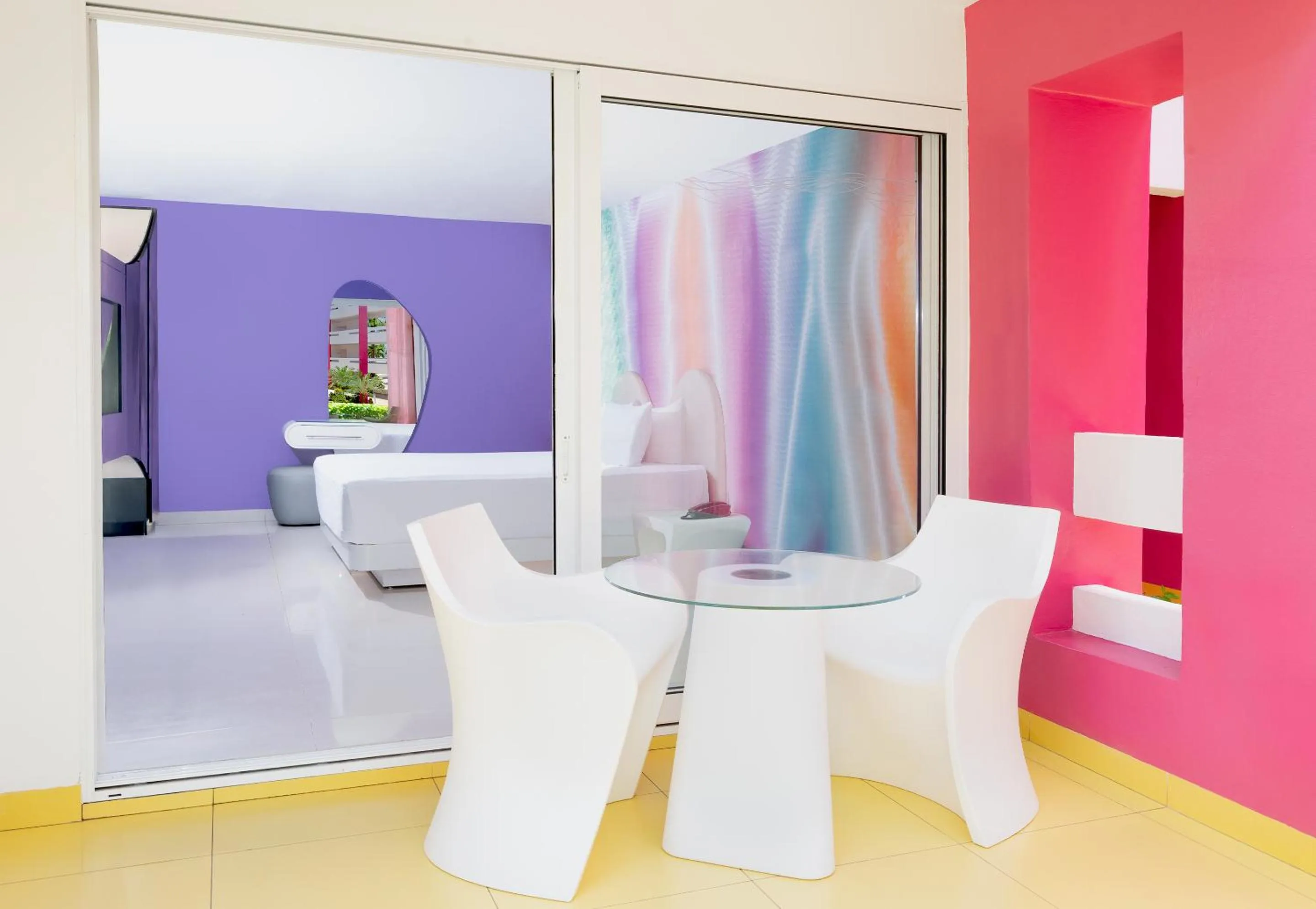 Balcony/Terrace in Temptation Cancun Resort - All Inclusive - Adults Only