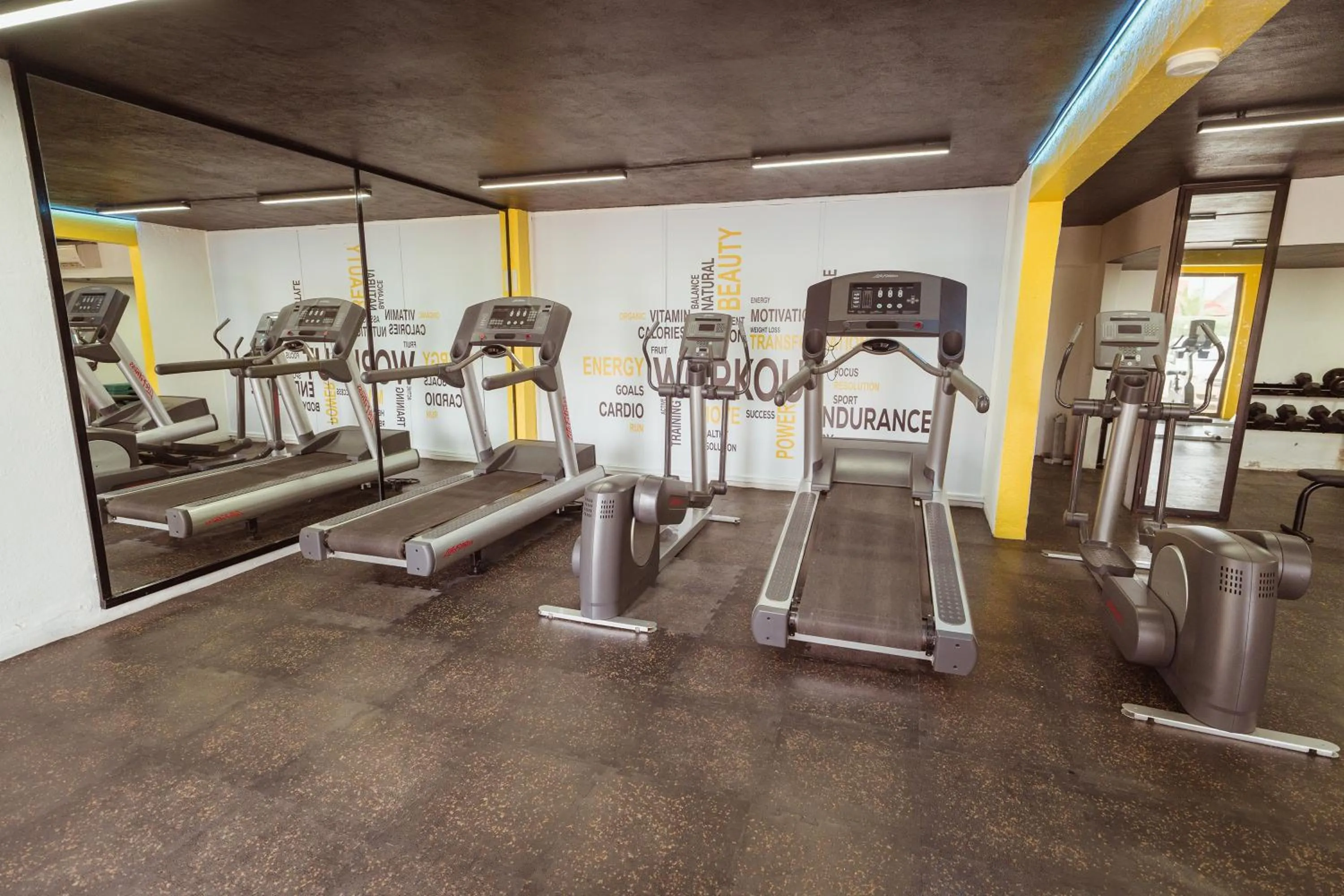 Fitness centre/facilities in All Ritmo Cancun Resort & Water Park