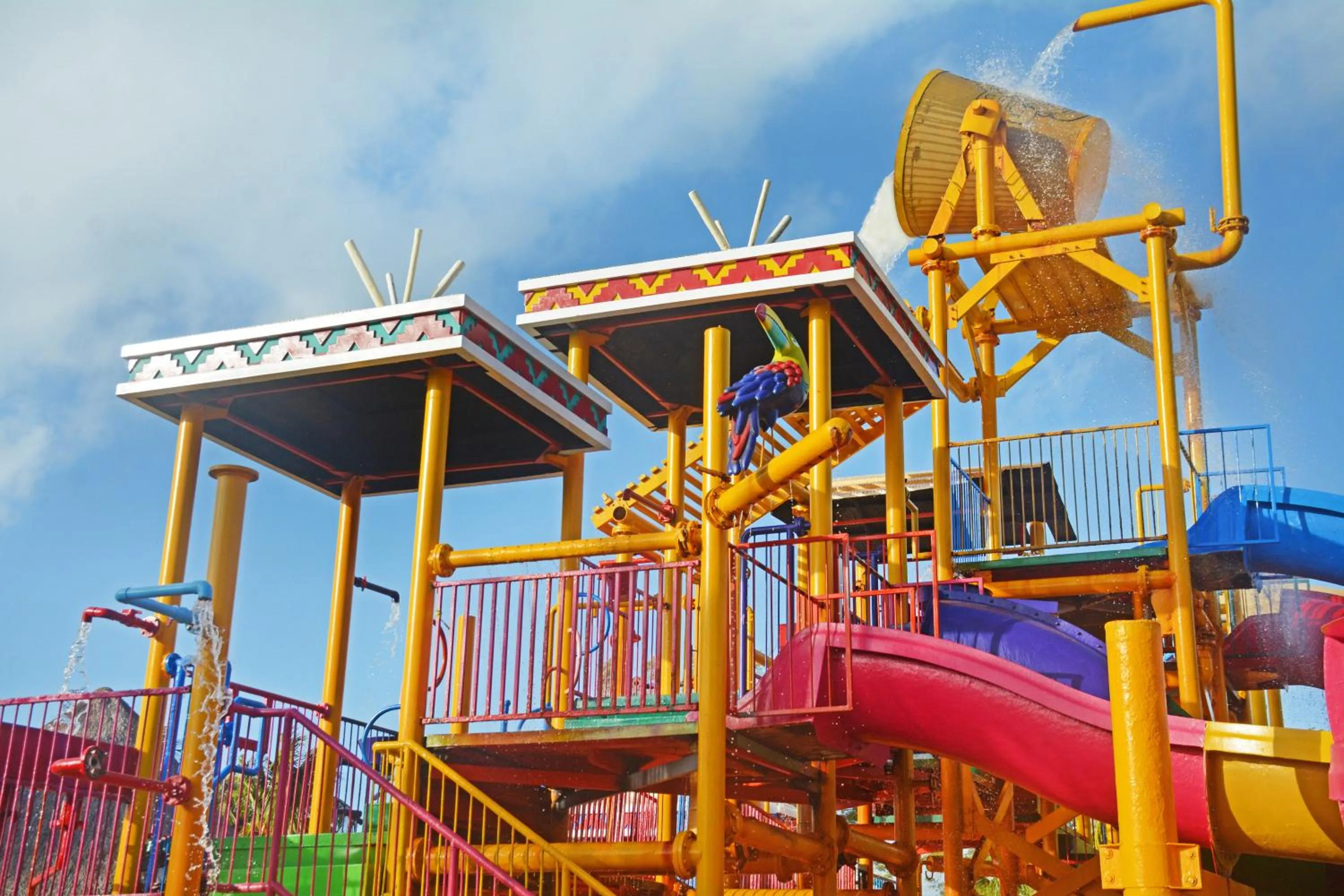 Aqua park in All Ritmo Cancun Resort & Water Park