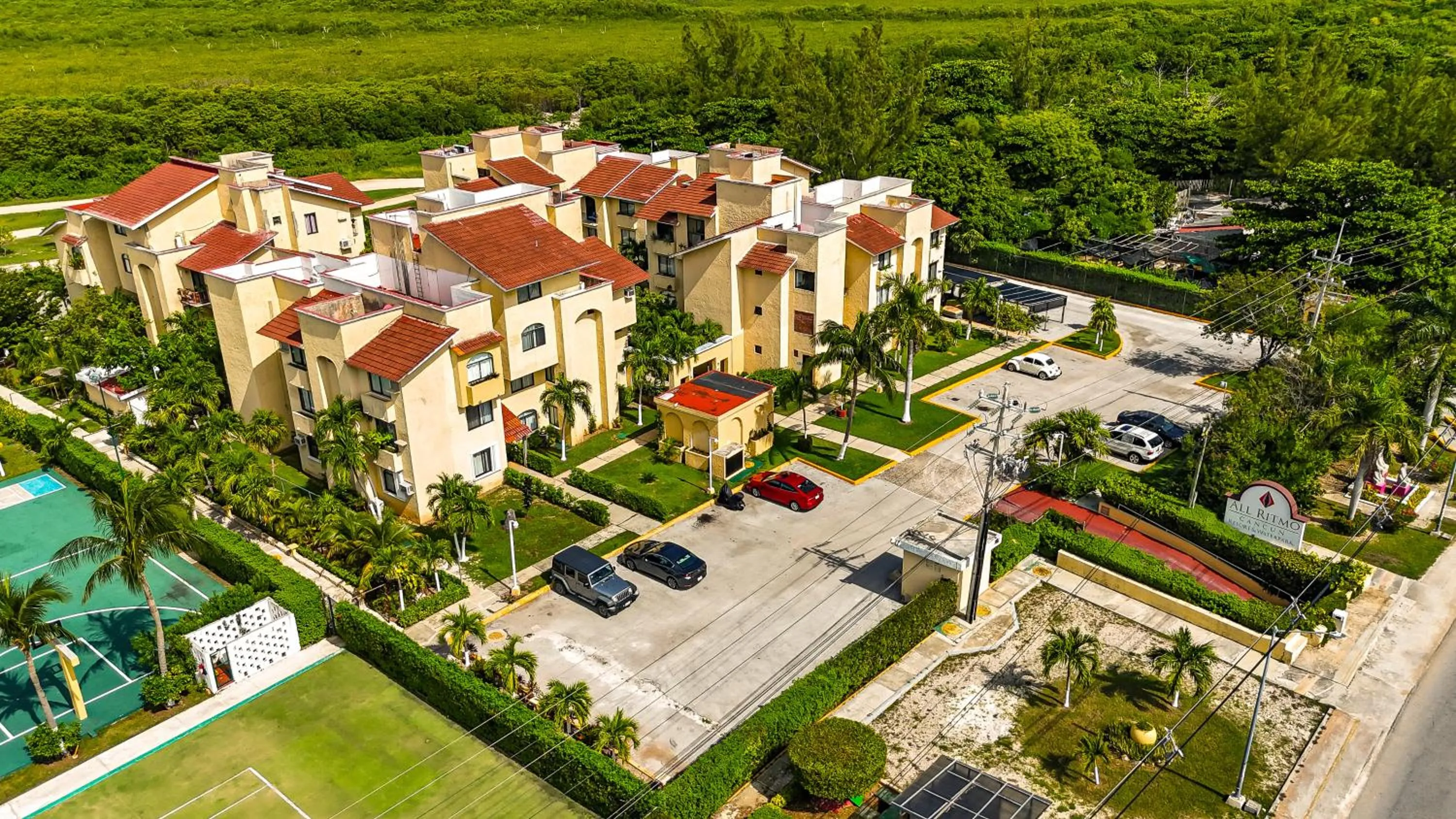 Bird's eye view in All Ritmo Cancun Resort & Water Park