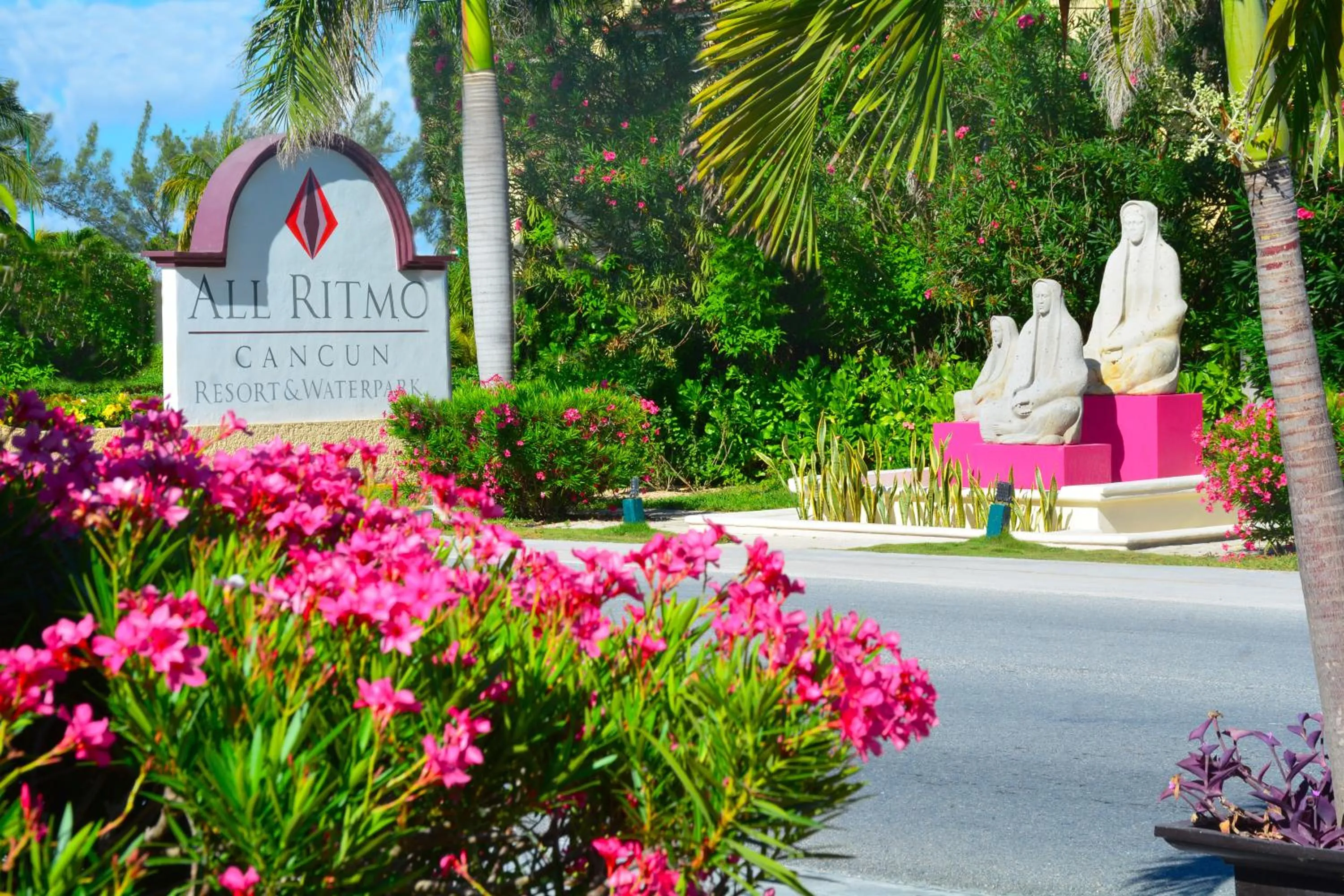 Garden in All Ritmo Cancun Resort & Water Park