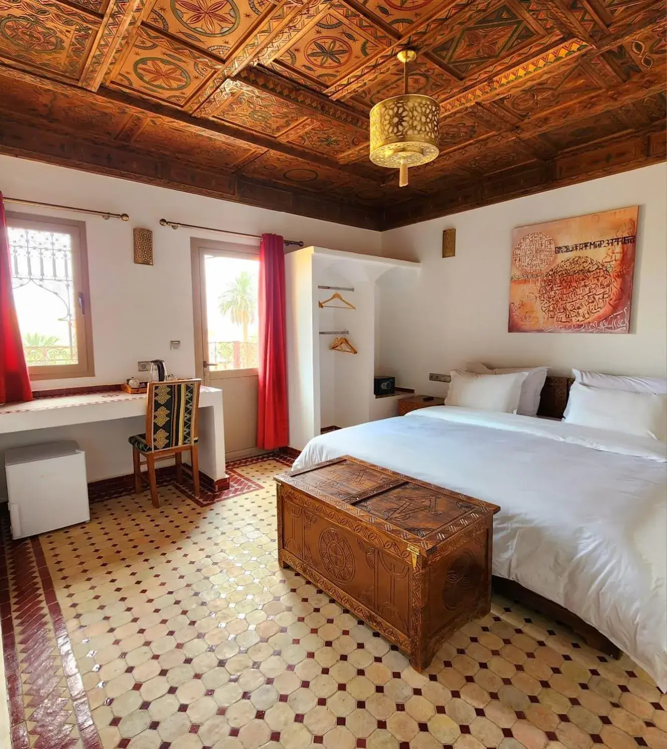 Deluxe Double Room - single occupancy in Desert Villa Boutique Hotel Merzouga Deluxe Double Room - single occupancy in Desert Villa Boutique Hotel Merzouga