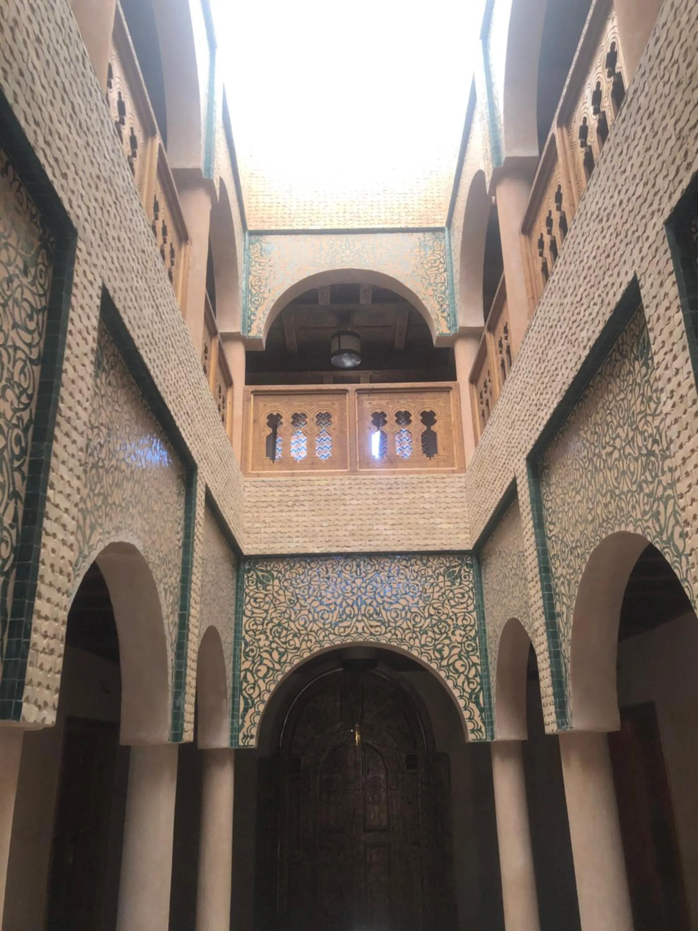 Lobby or reception in Desert Villa Boutique Hotel Merzouga