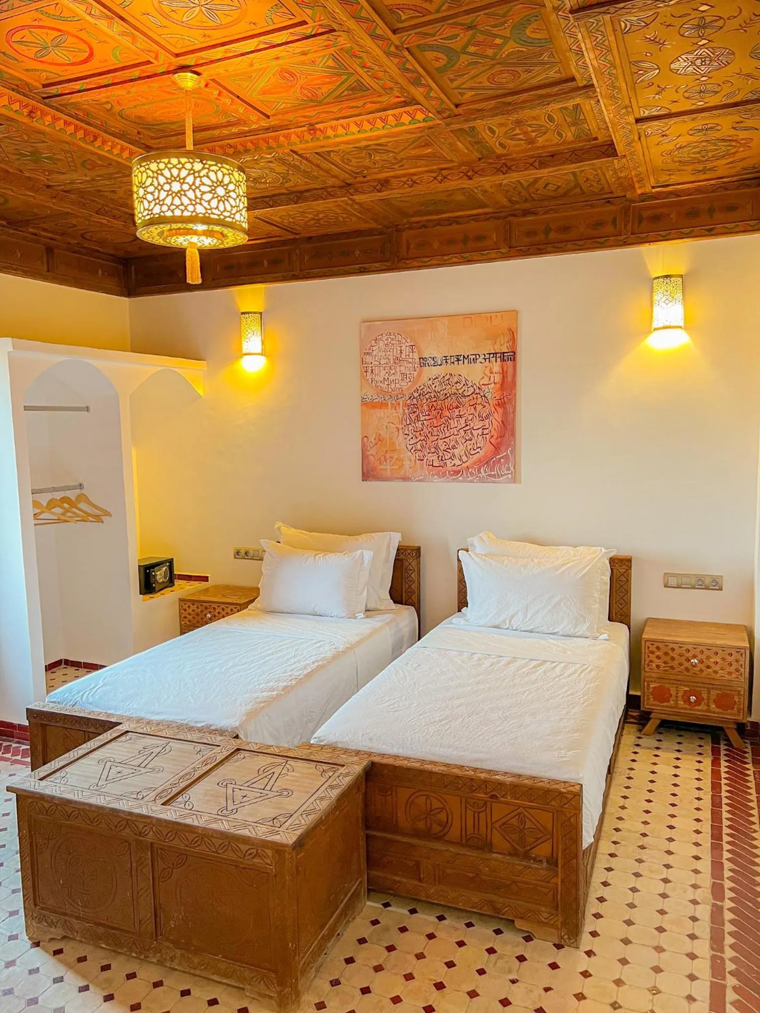 Bedroom, Bed in Desert Villa Boutique Hotel Merzouga