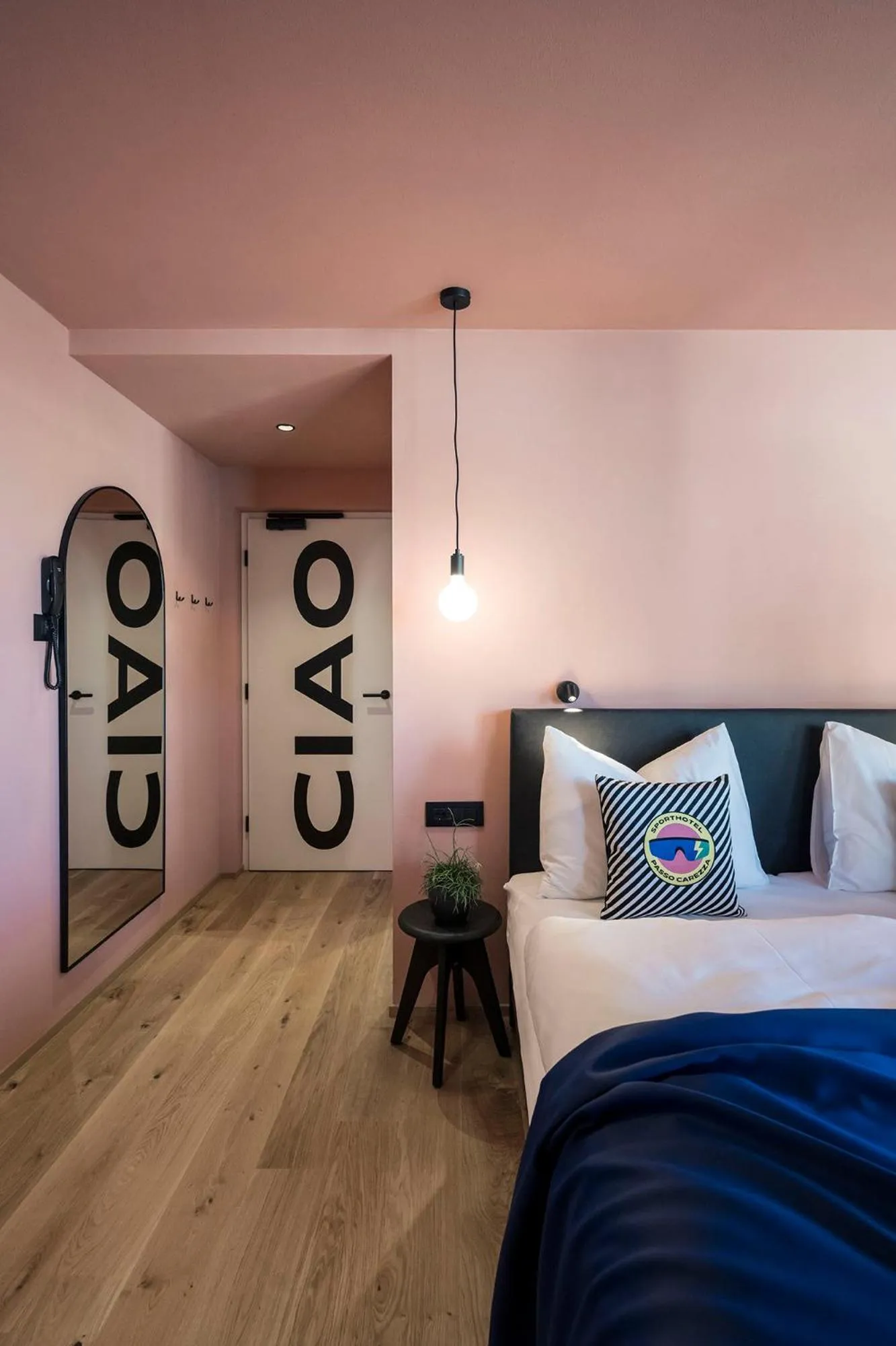 Bedroom, Bed in Sport Hotel Passo Carezza