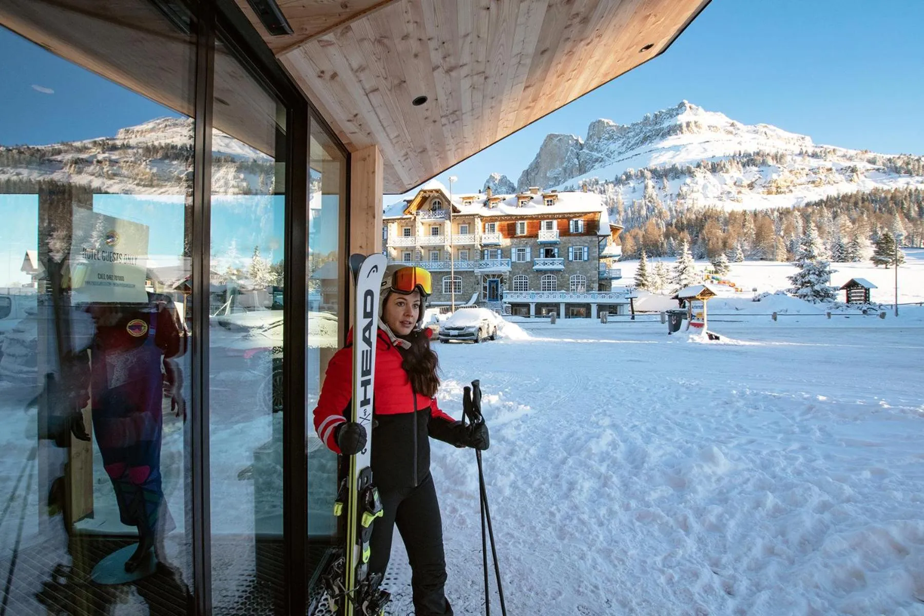 Property building in Sport Hotel Passo Carezza
