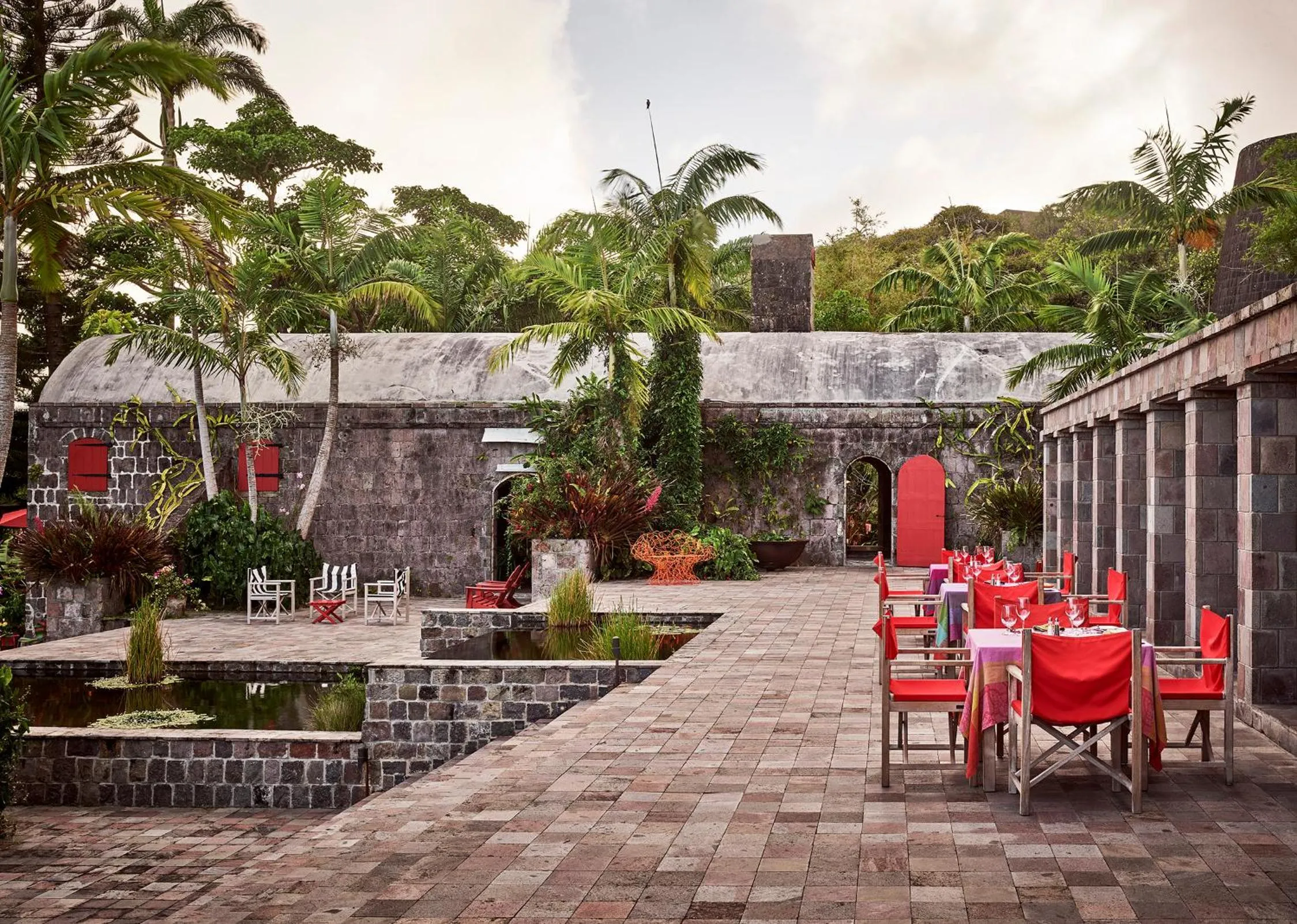 Patio in Golden Rock Nevis