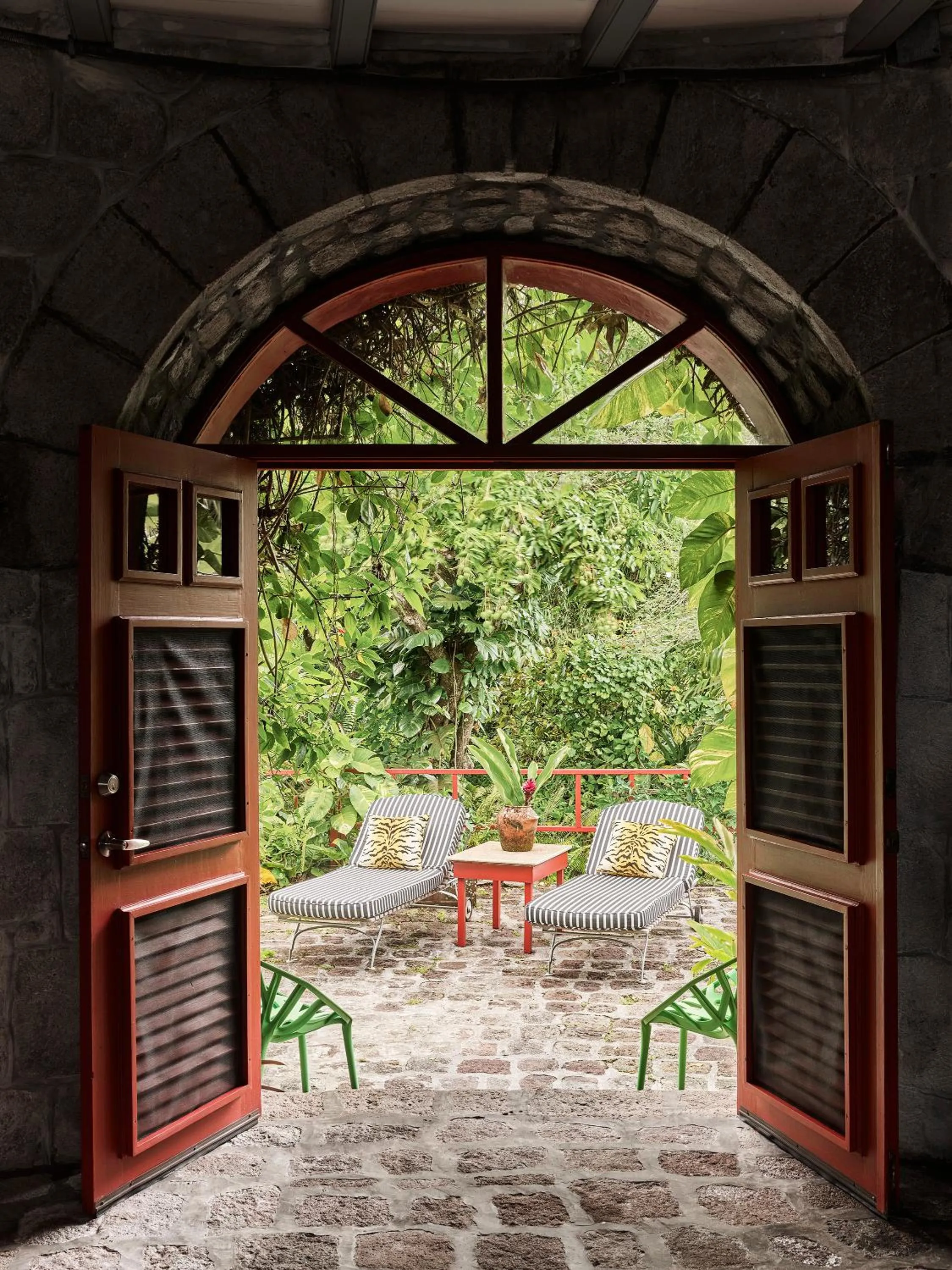 Patio in Golden Rock Nevis