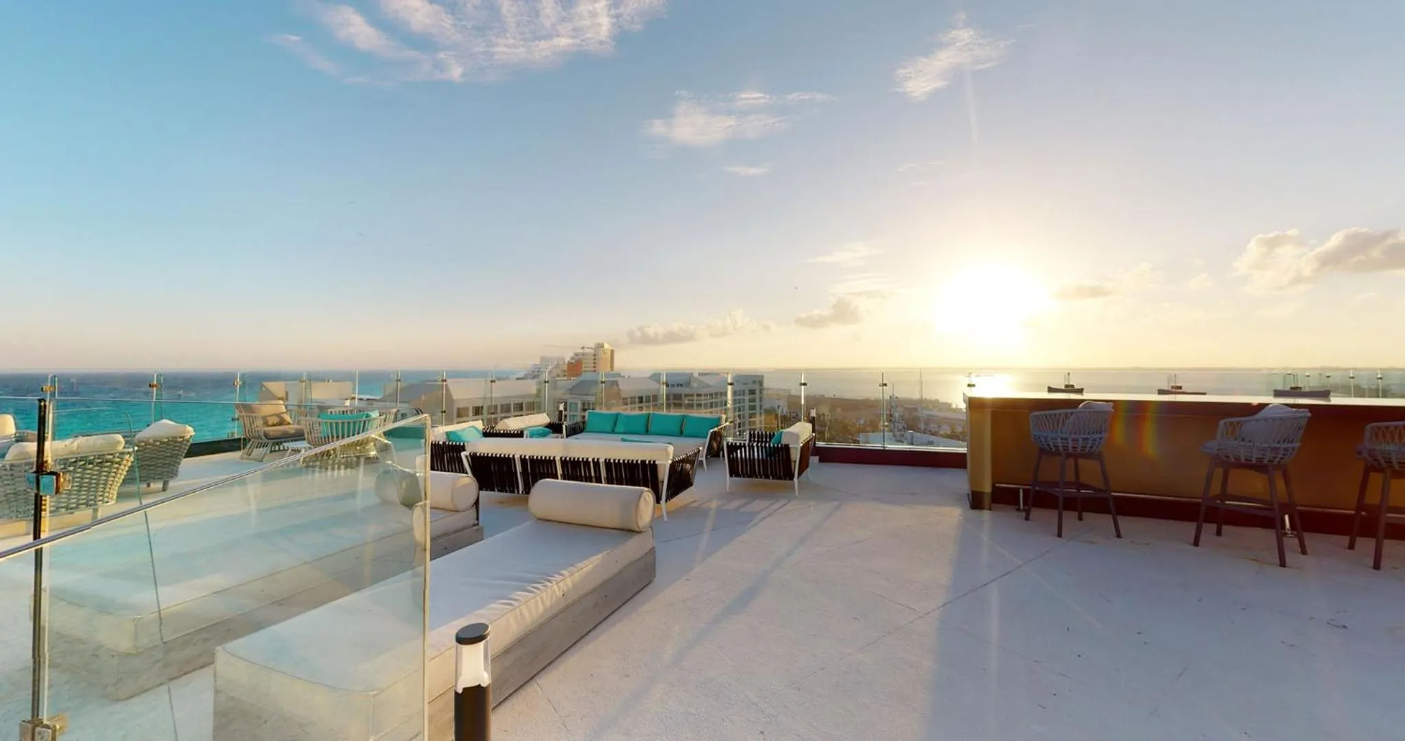 Balcony/Terrace in Park Royal Beach Cancun - All Inclusive