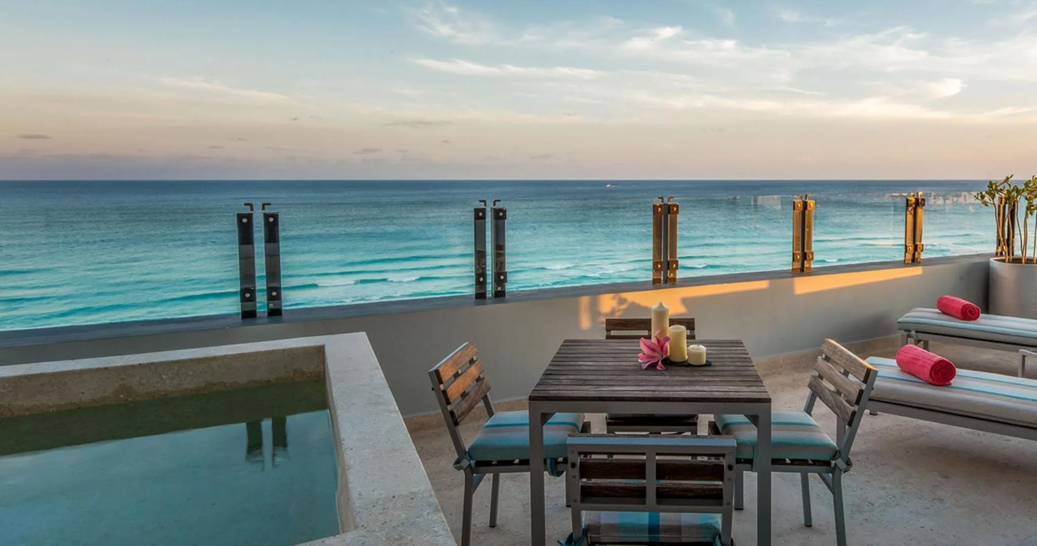 Balcony/Terrace in Park Royal Beach Cancun - All Inclusive