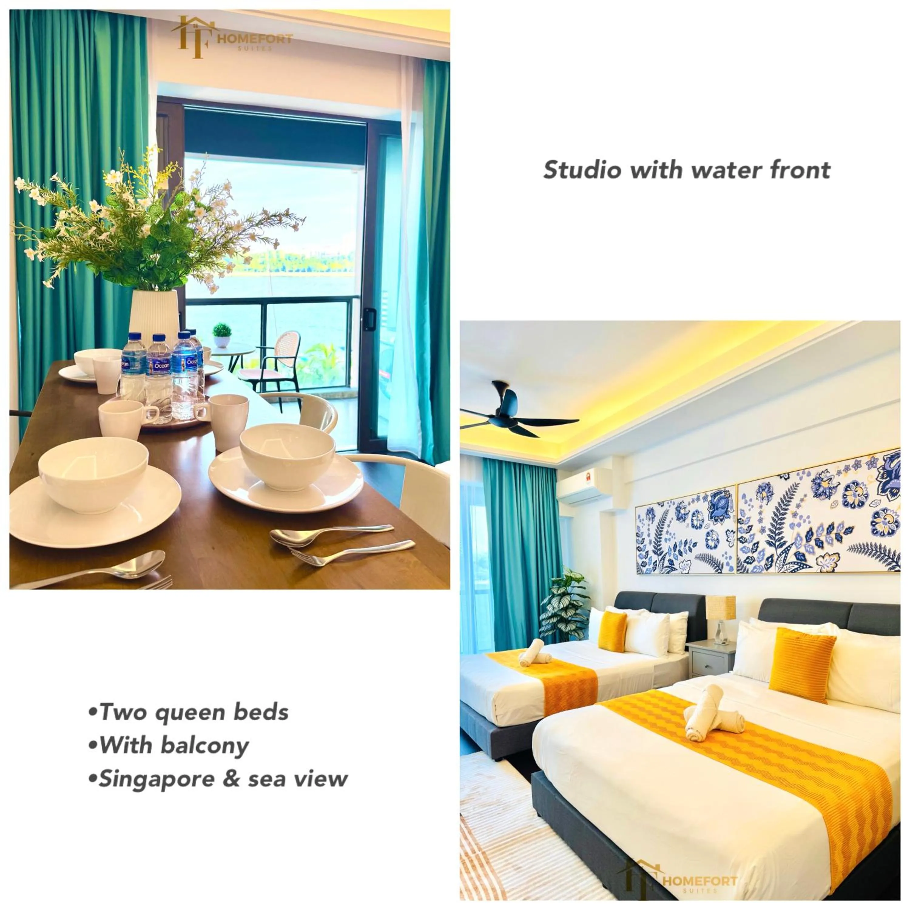 Living room in R&F PRINCESS COVE BY HOMEFORT SUITES