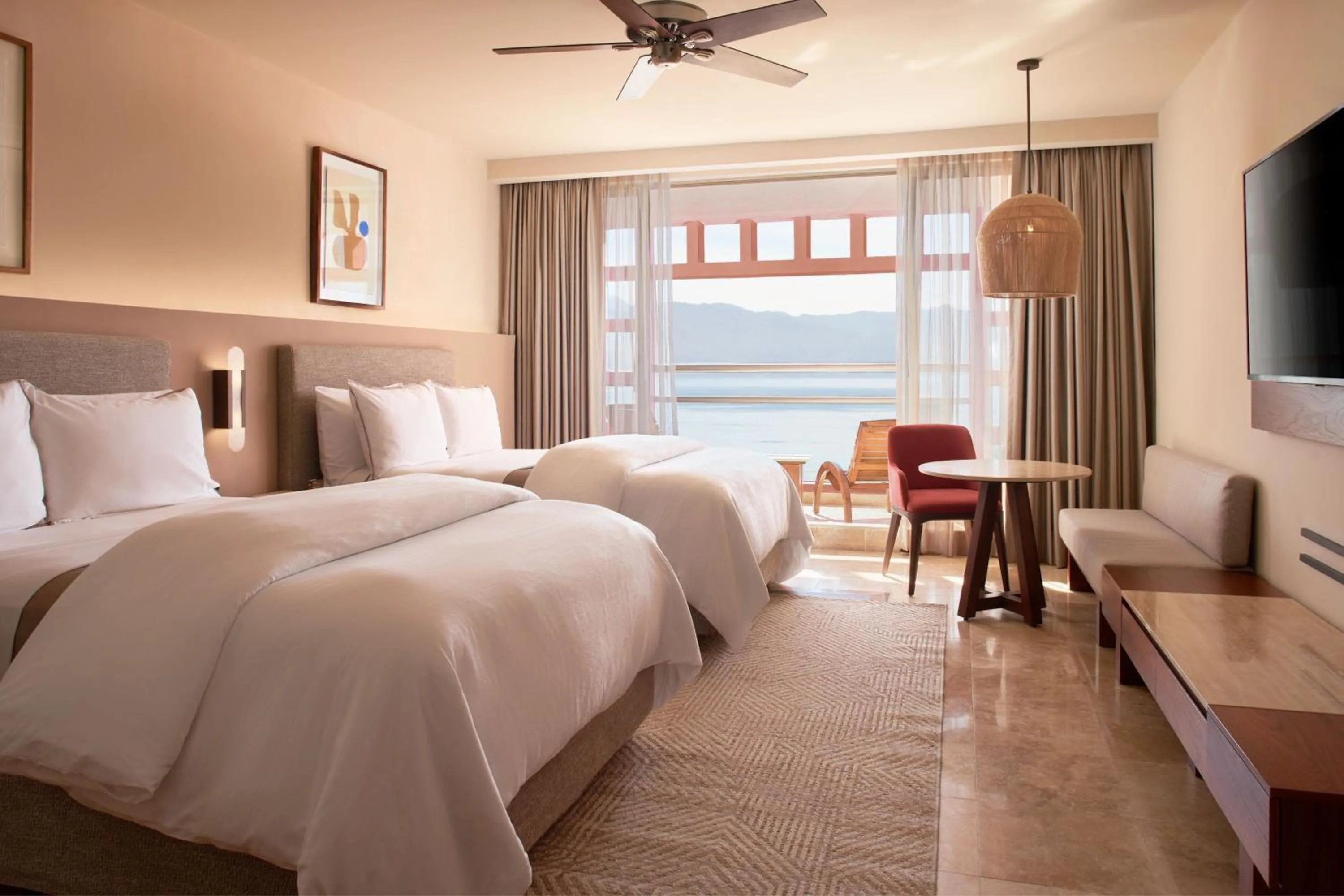 Junior Suite with Two Double Beds and Ocean View - High Floor in The Westin Resort & Spa, Puerto Vallarta