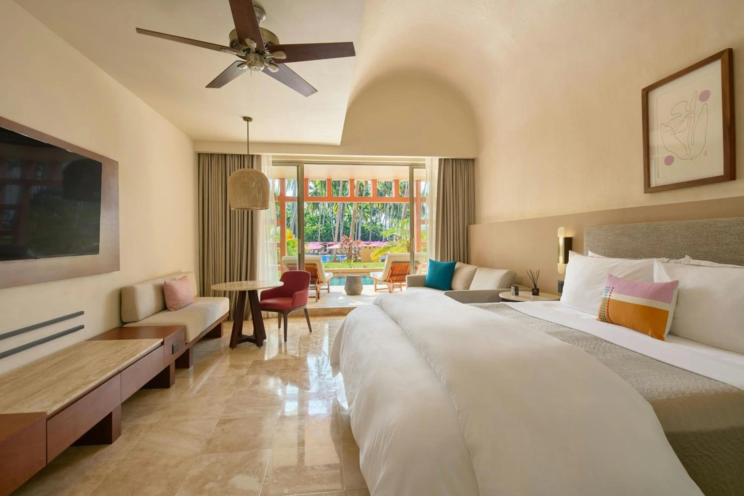 Photo of the whole room, Bed in The Westin Resort & Spa, Puerto Vallarta