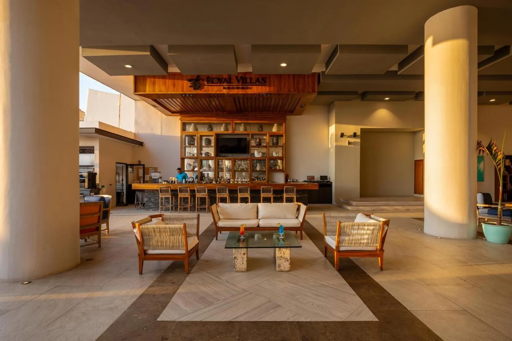 Living room in Royal Villas Resort