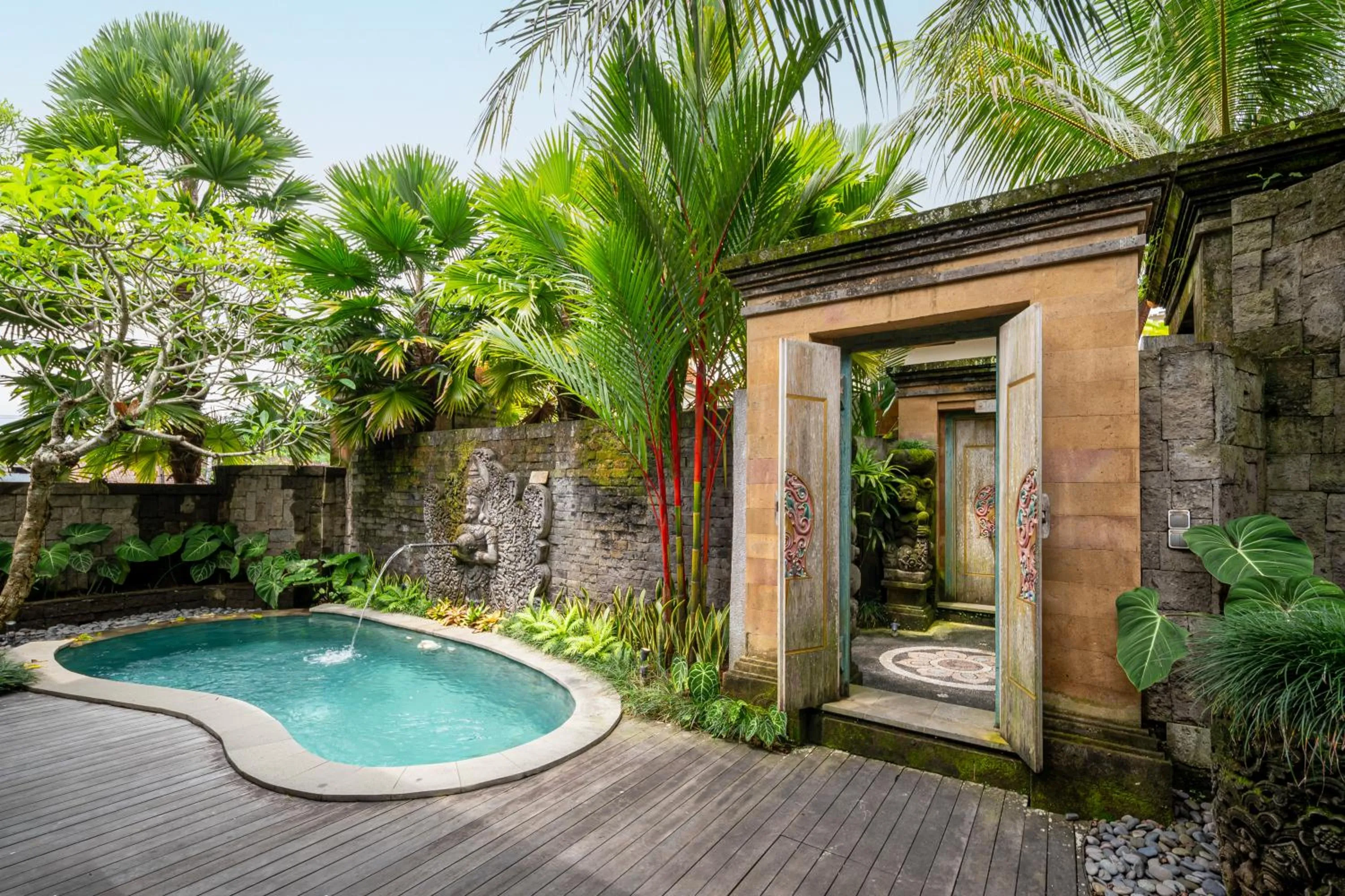 Pool view in Govala Ubud Villas & SPA