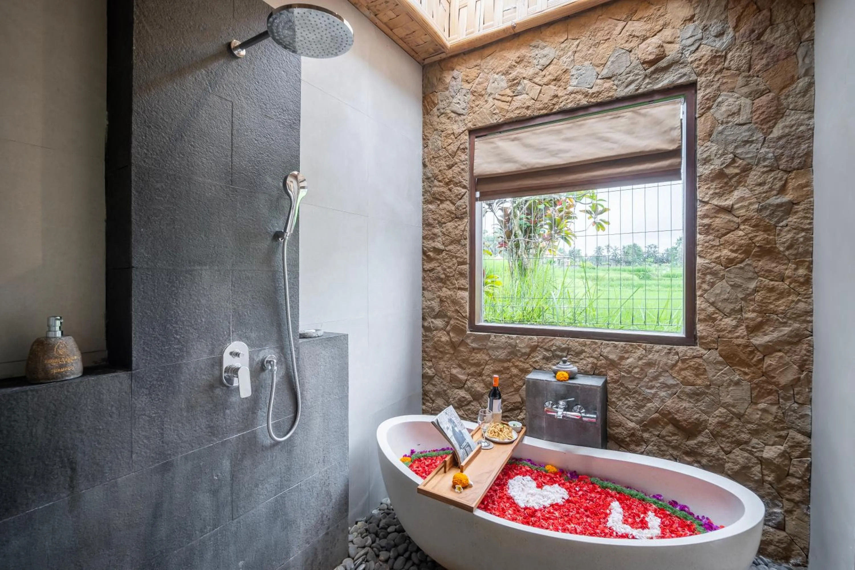 Shower in Govala Ubud Villas & SPA
