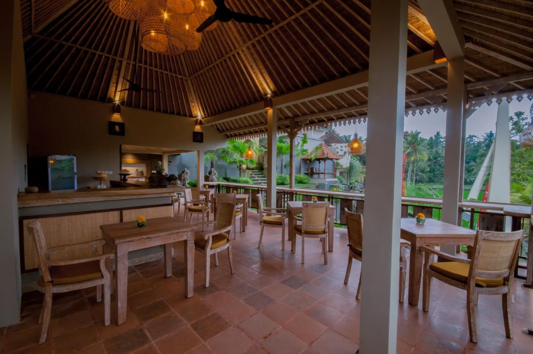Restaurant/places to eat in Govala Ubud Villas & SPA