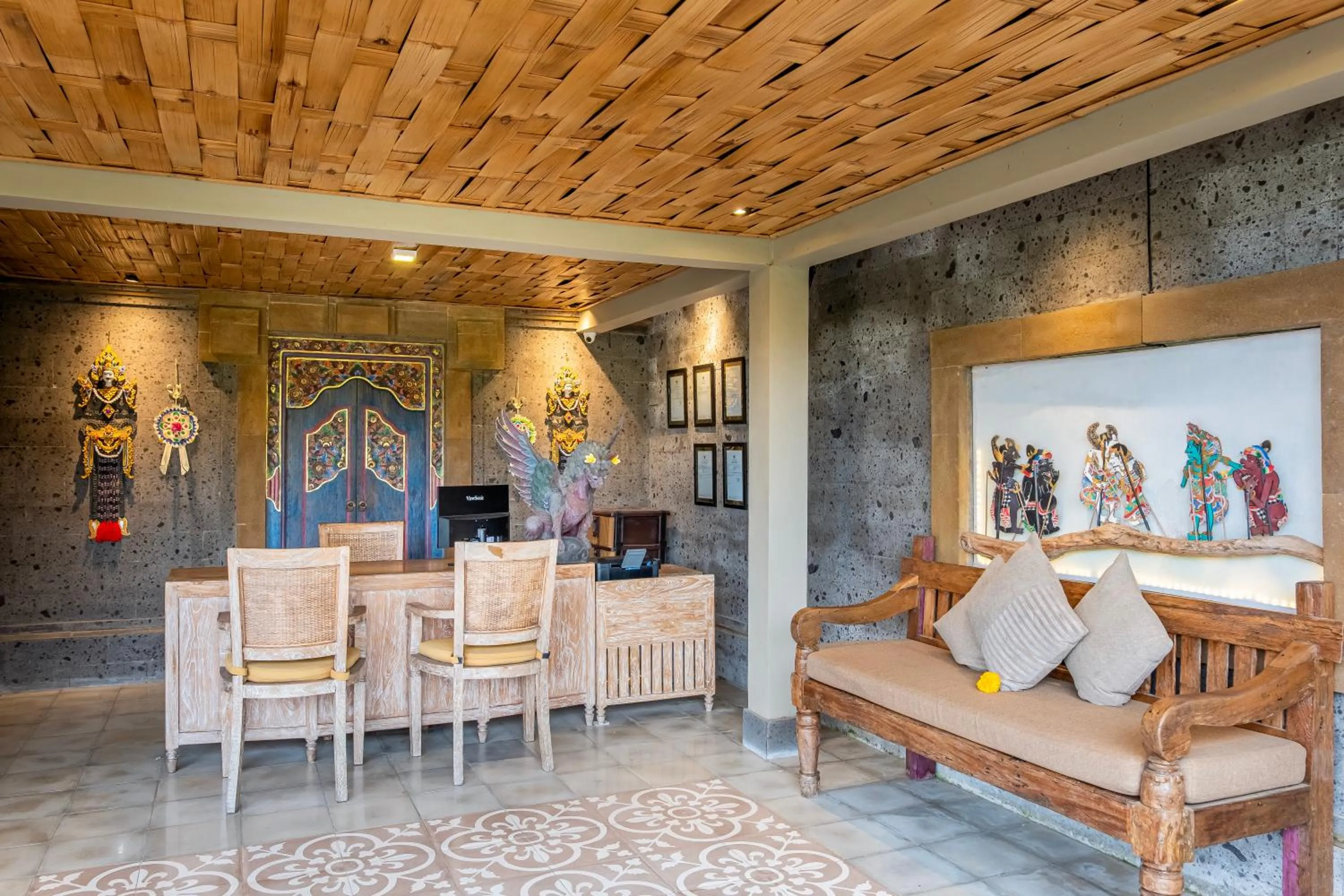 Lobby or reception in Govala Ubud Villas & SPA