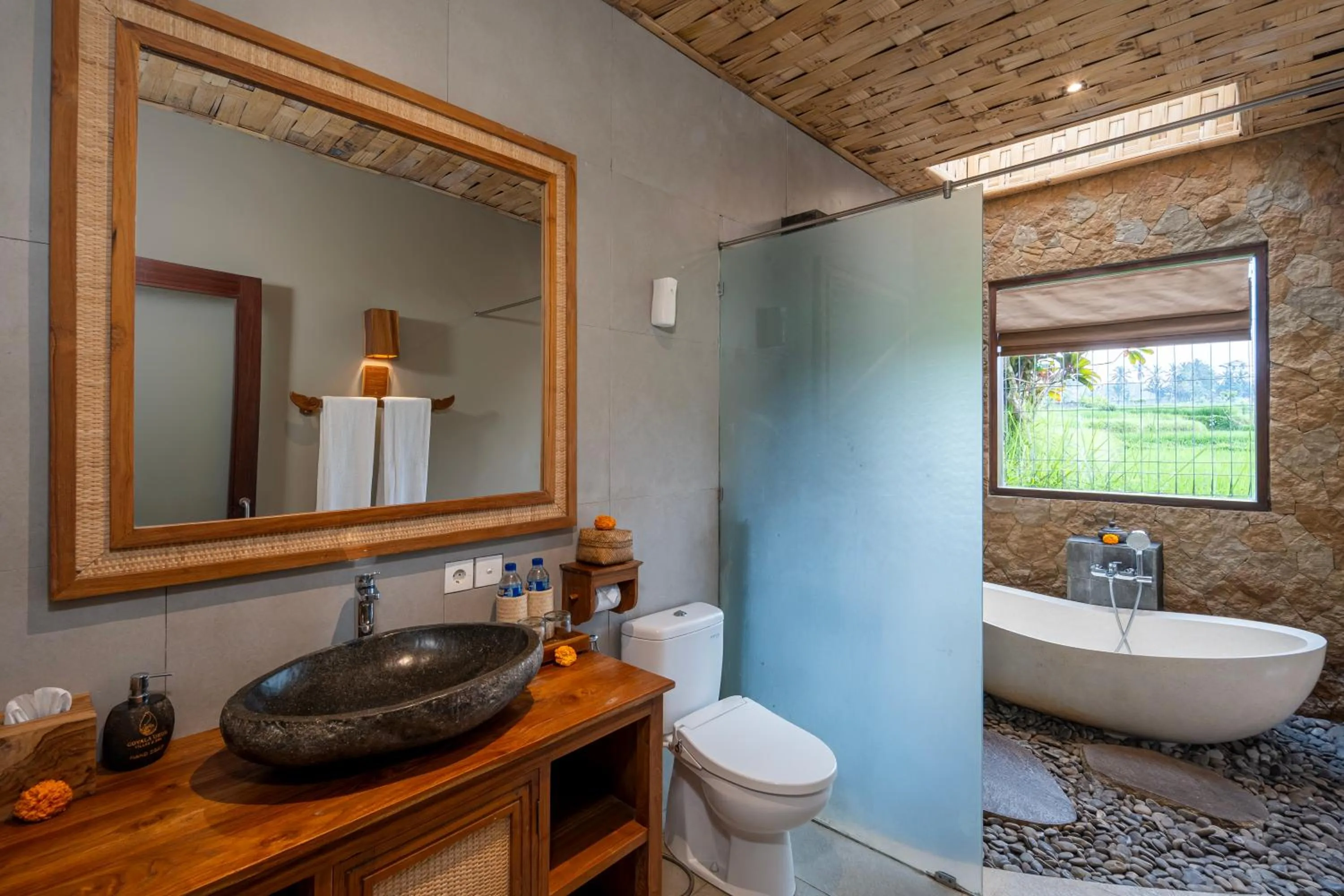 Bathroom in Govala Ubud Villas & SPA