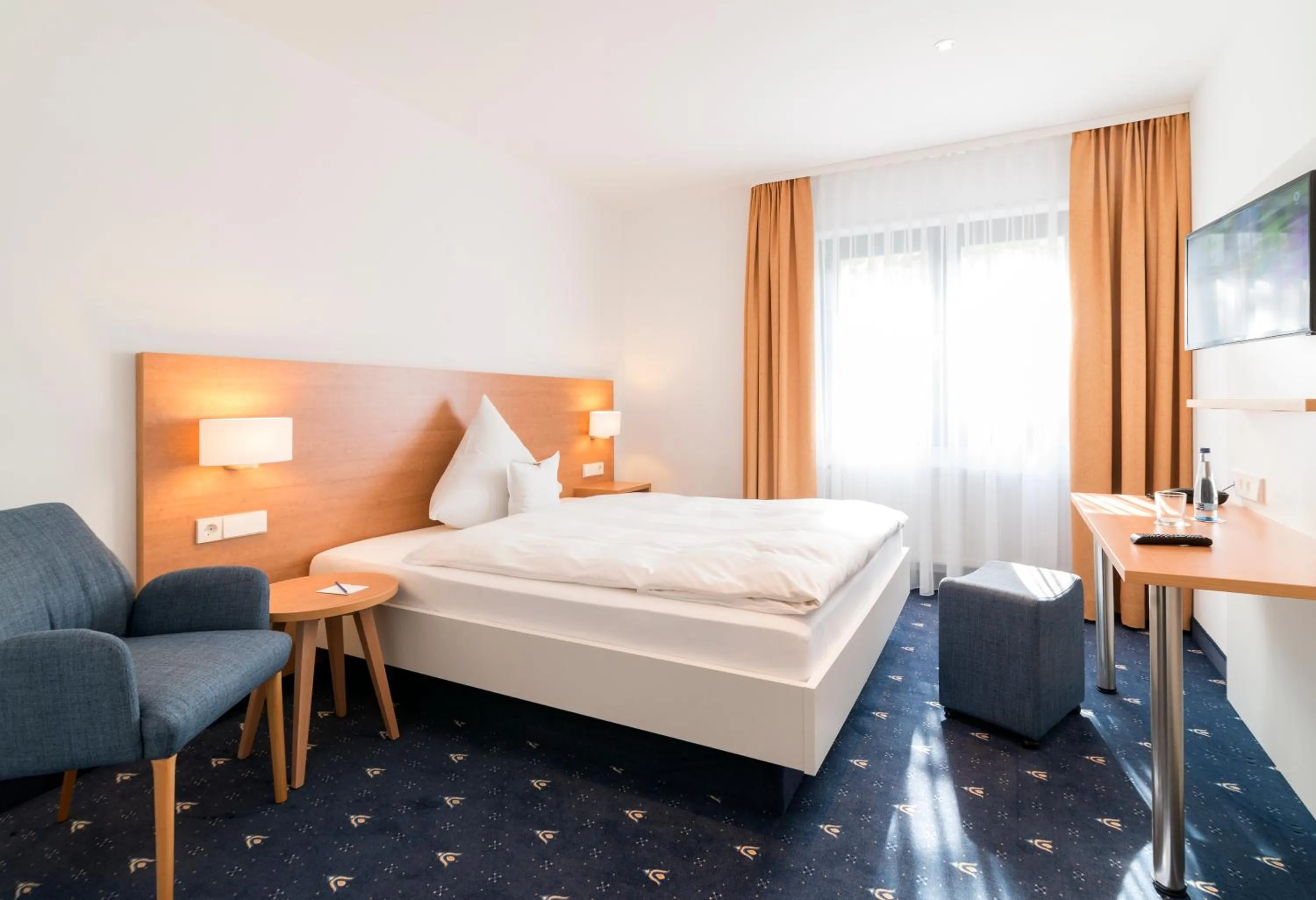 Bed in Hotel Adler Post