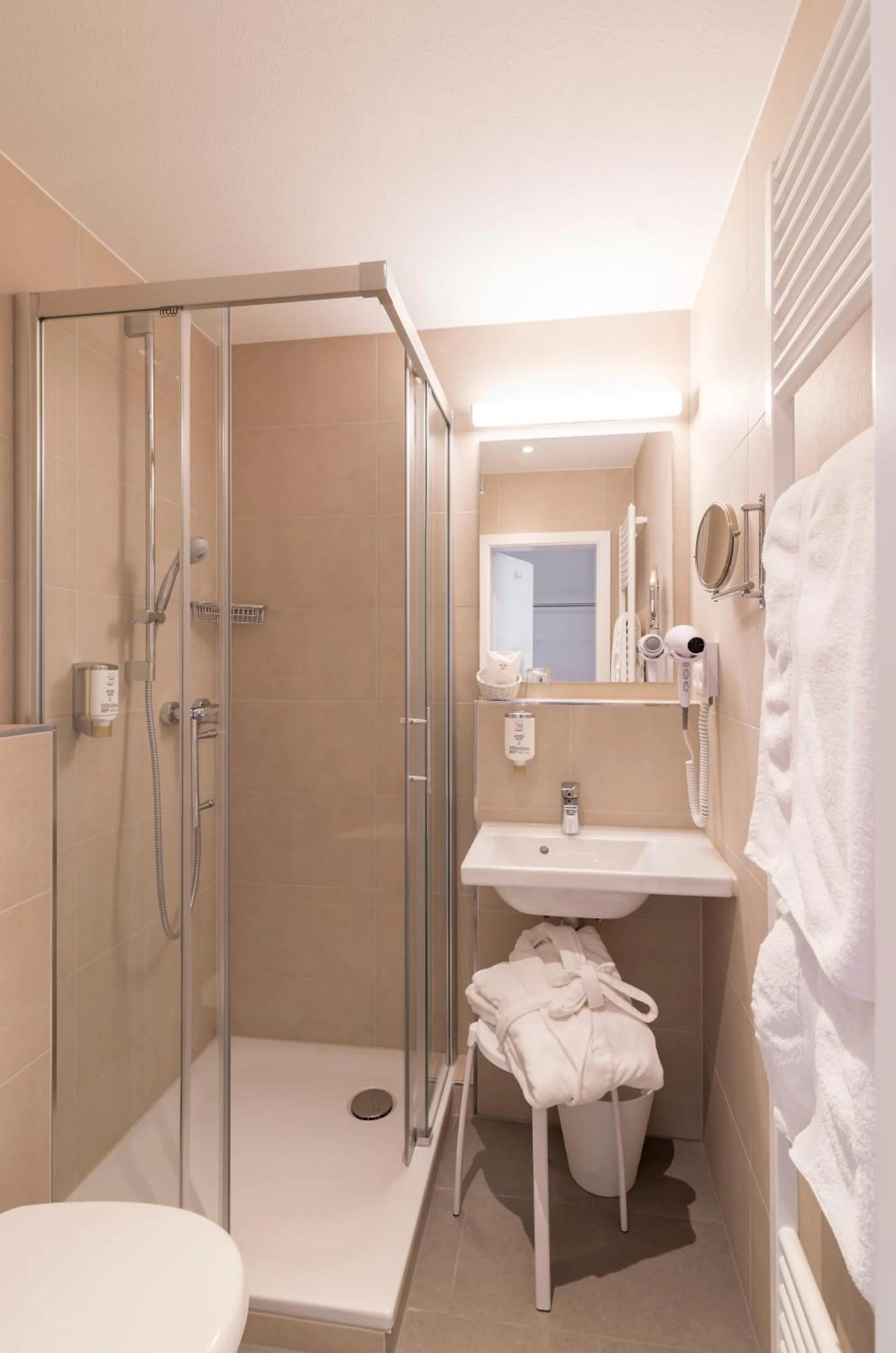 Shower in Hotel Adler Post