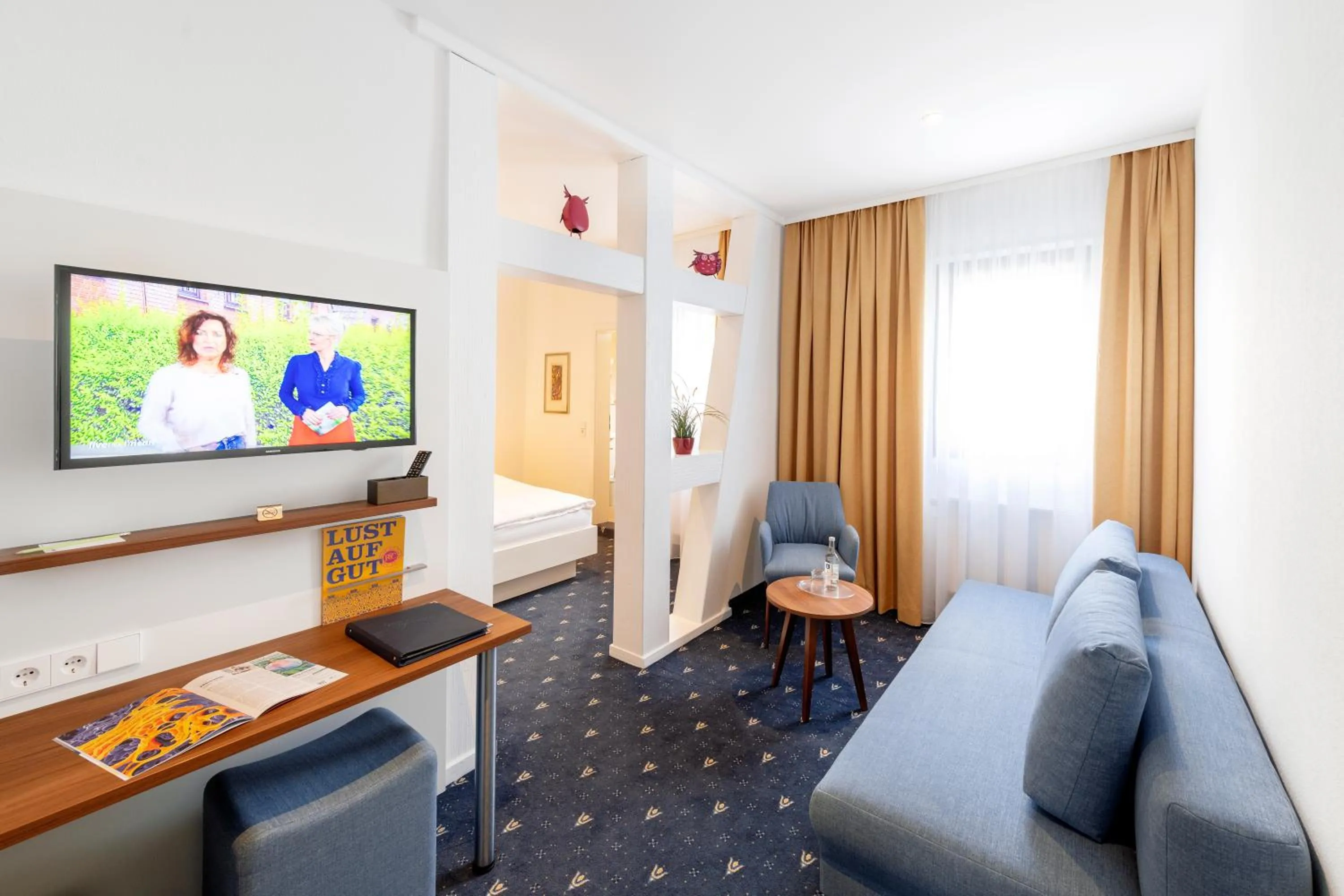 Living room in Hotel Adler Post