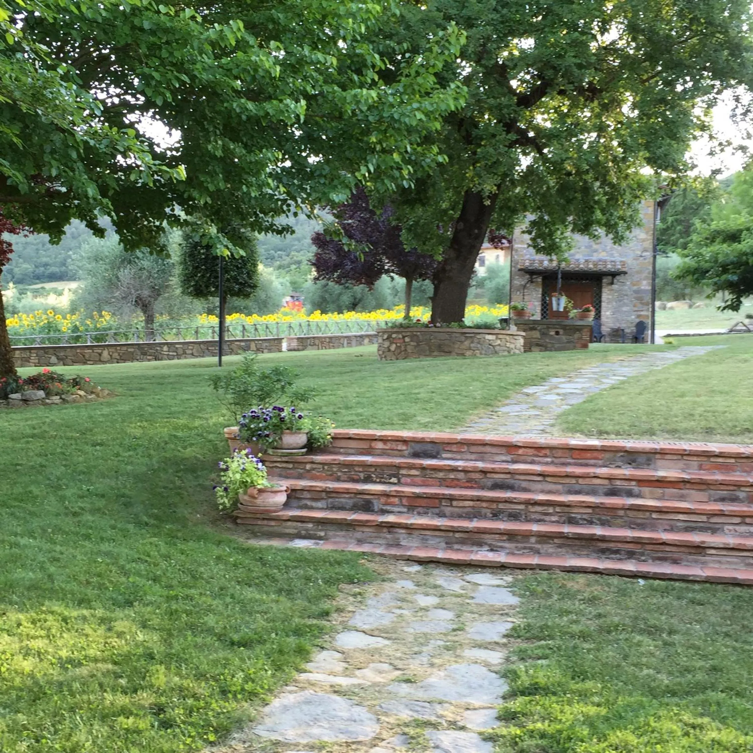 Garden view in Azienda Agrituristica I Tre Casali