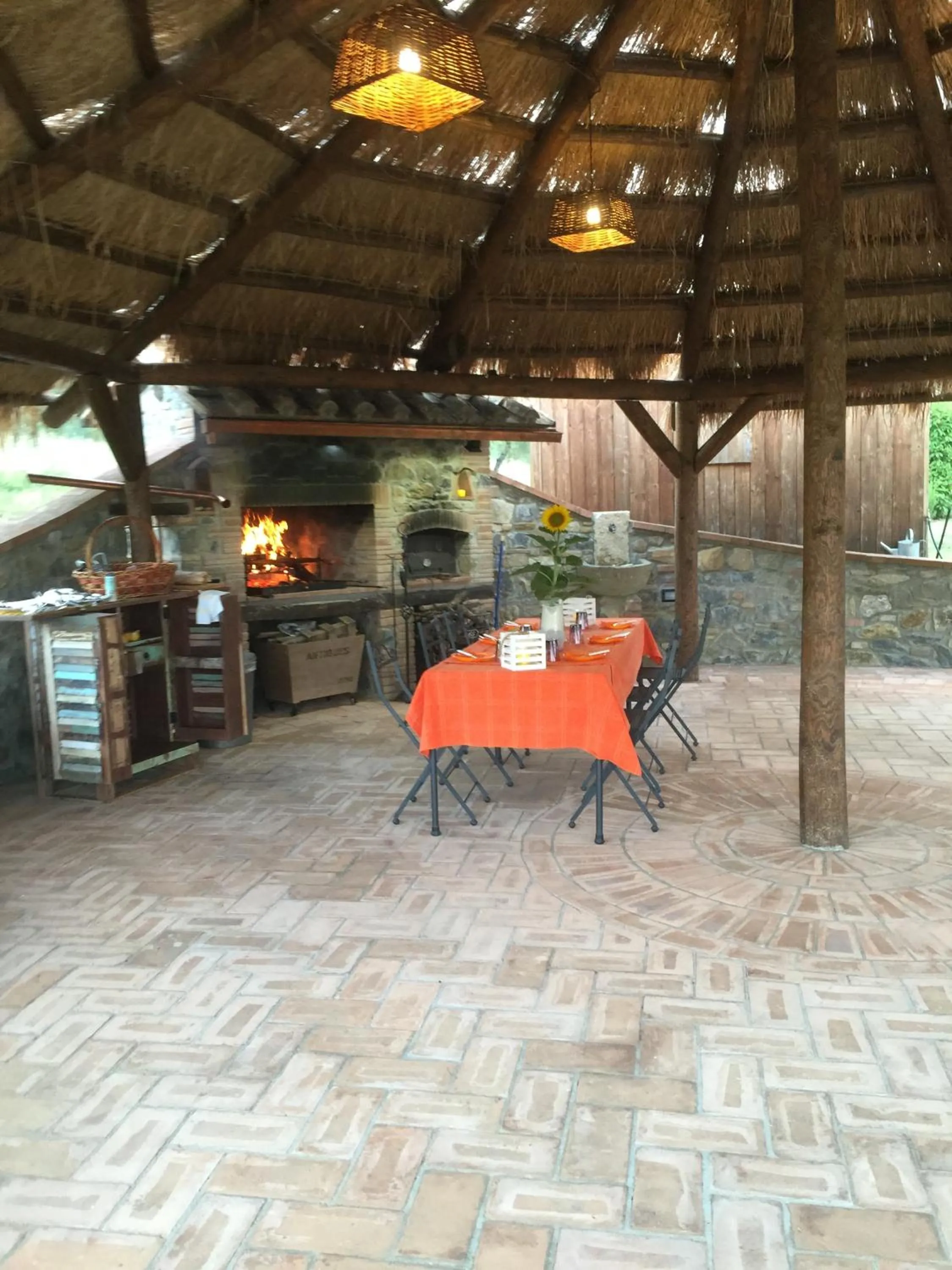 BBQ facilities in Azienda Agrituristica I Tre Casali