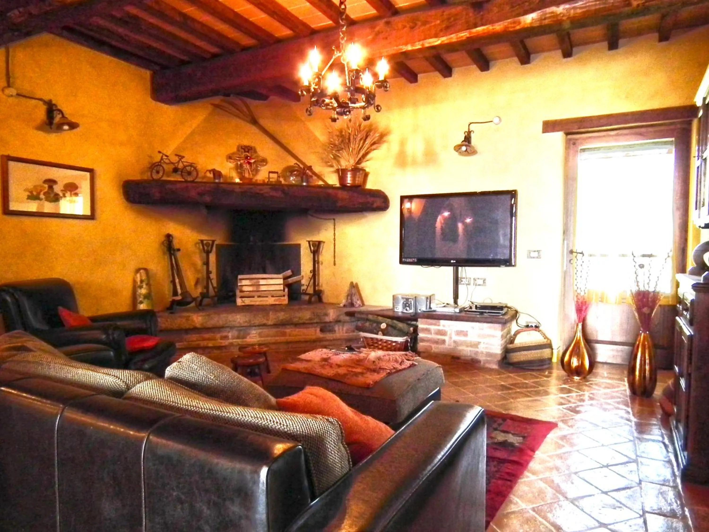 Living room in Azienda Agrituristica I Tre Casali