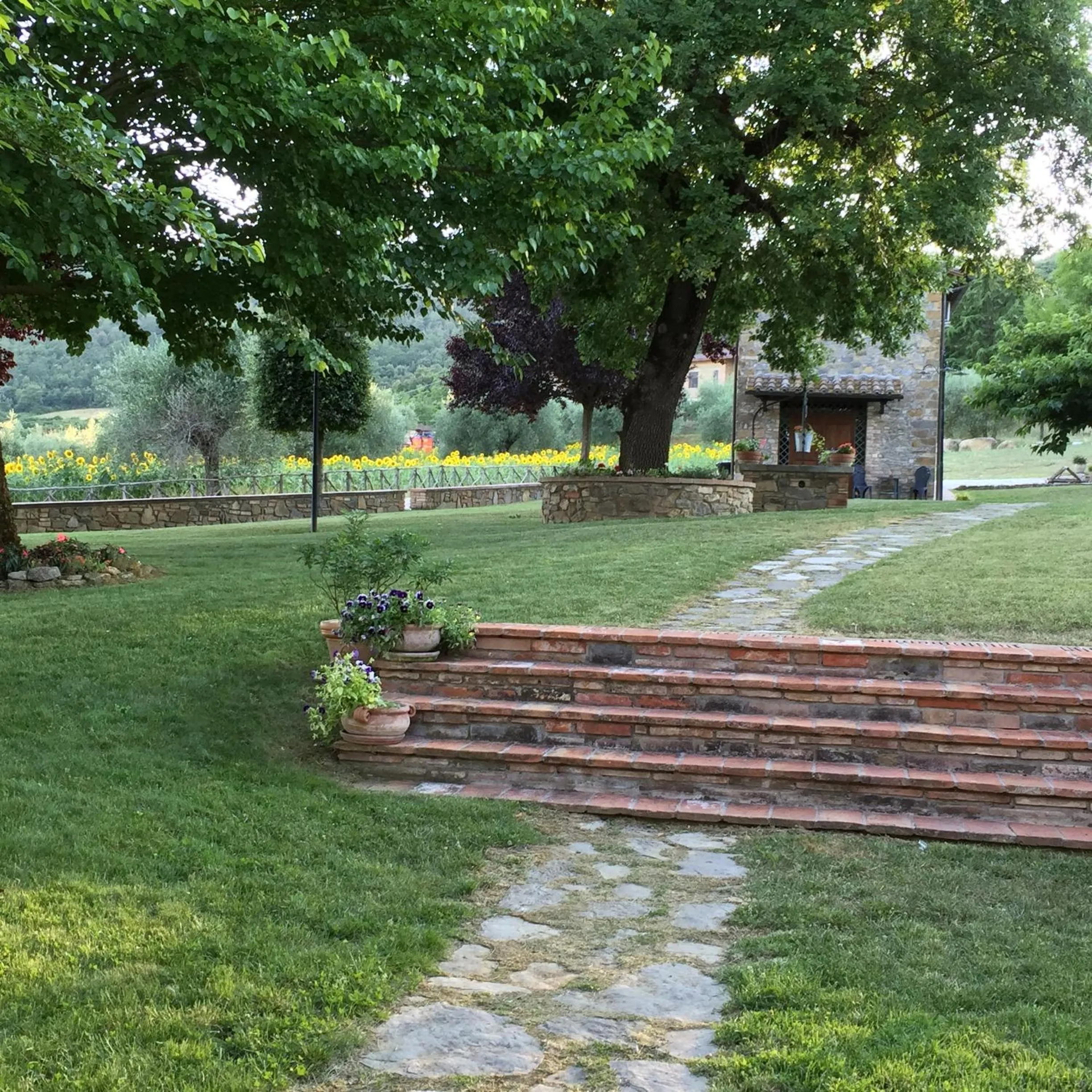 Garden view in Azienda Agrituristica I Tre Casali