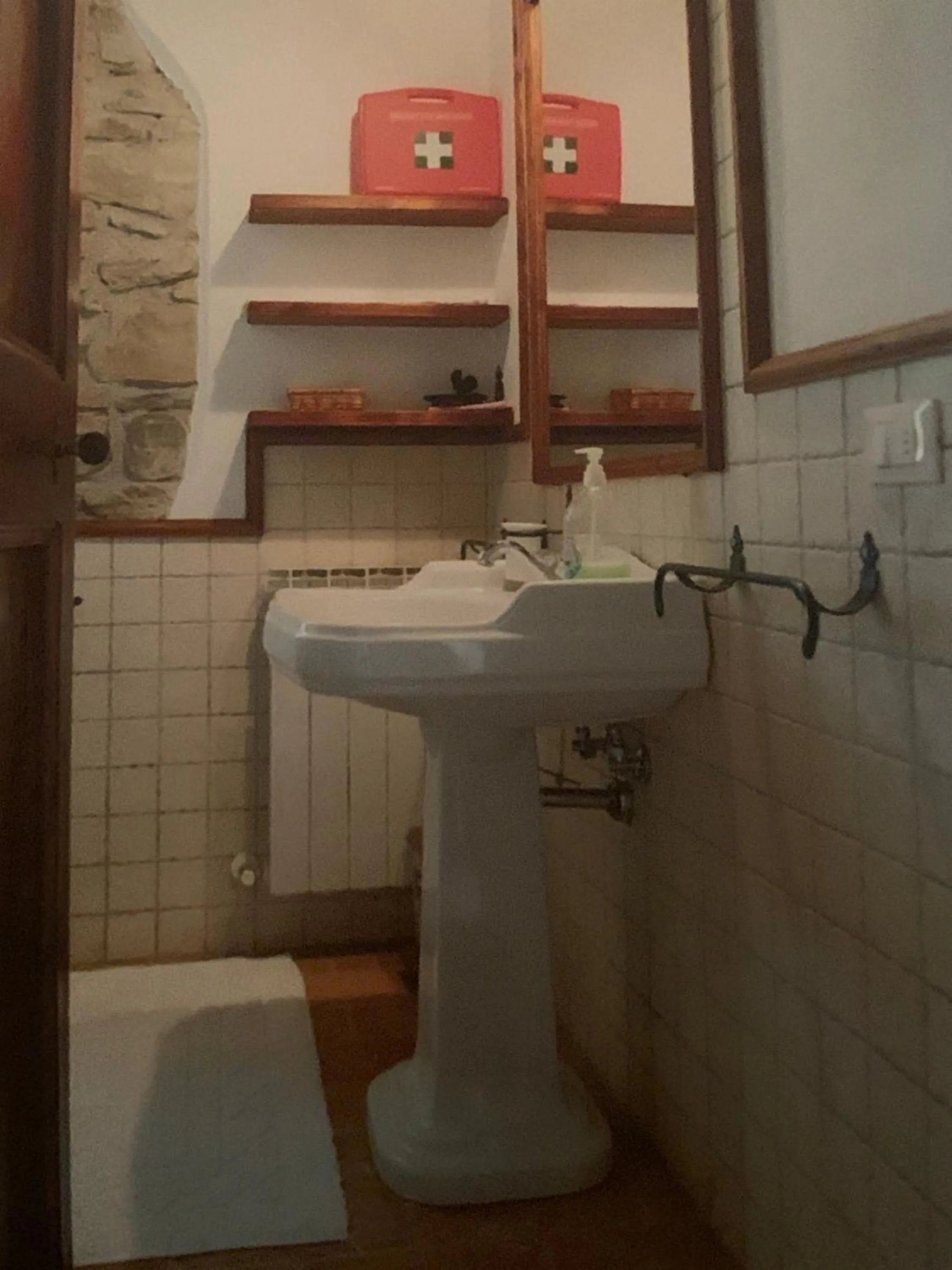 Bathroom in Azienda Agrituristica I Tre Casali